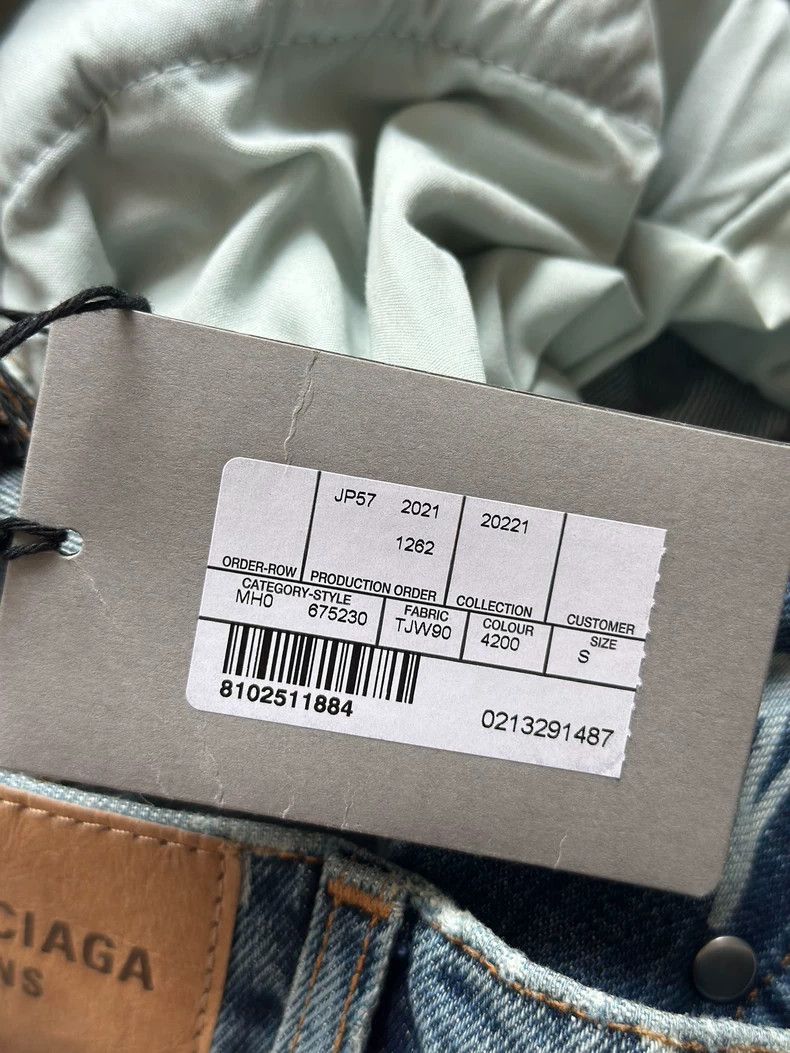 Balenciaga Balenciaga size s Bullet screen cursive writing logo full Size US 28 / EU 44 - 5 Thumbnail