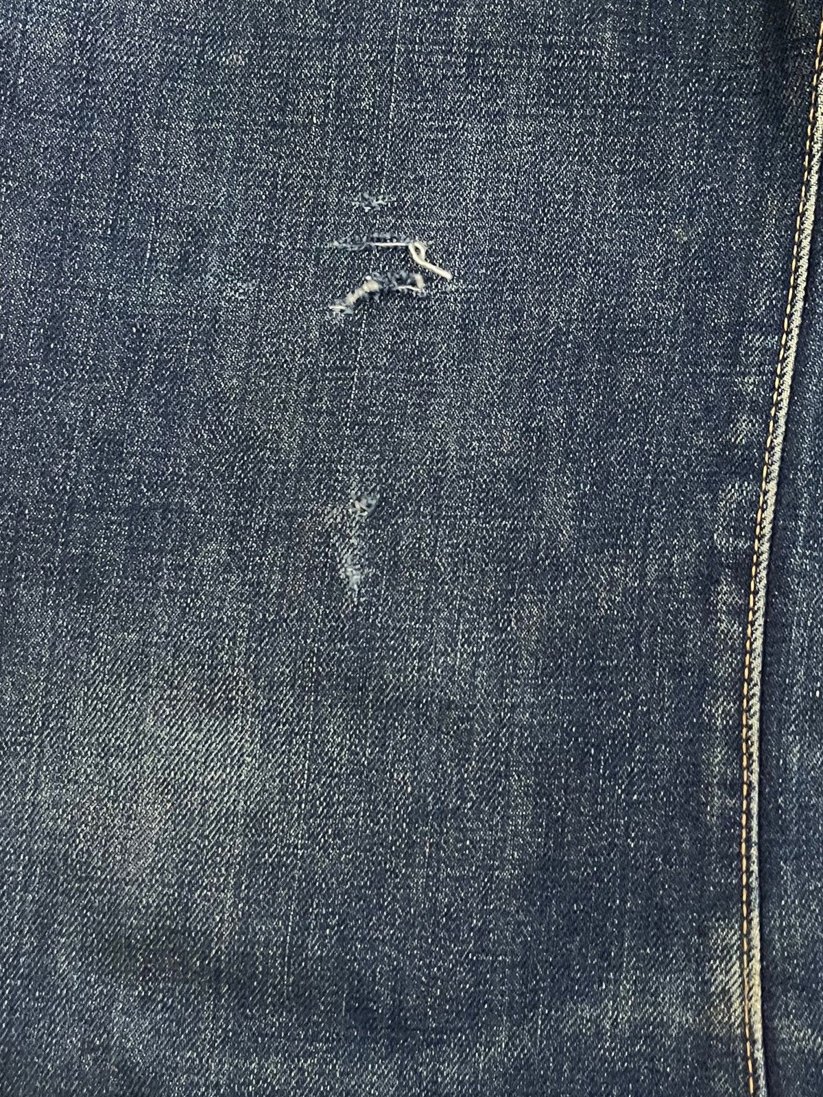 Beauty Beast × POST ARCHIVE FACTION (PAF) Vintage Cosmo Indigo Flare Denim Size US 30 / EU 46 - 8 Thumbnail