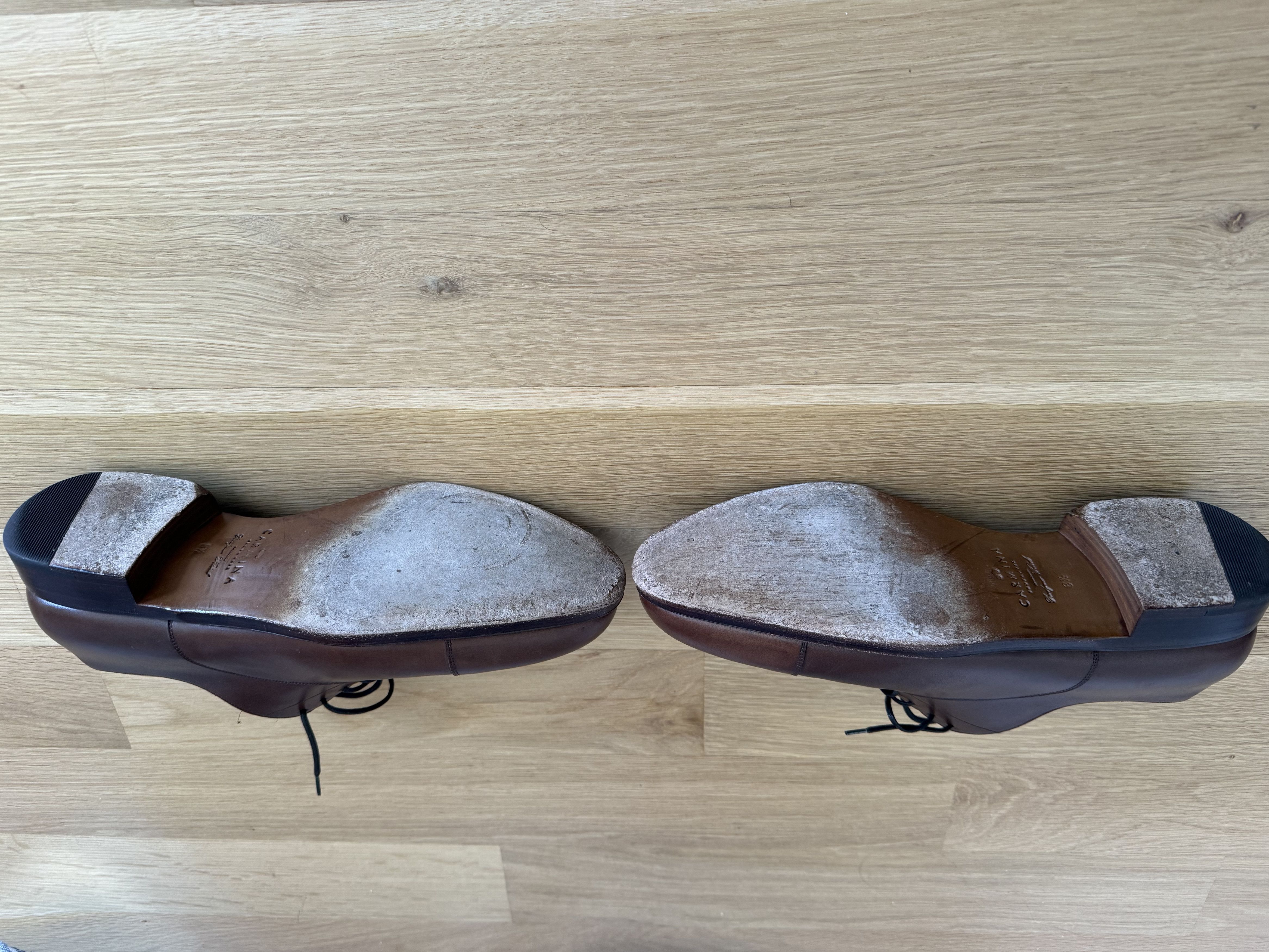 Carmina Carmina Brown Vegano Cap Toe Oxford (8.5UK - EEE fitting) Size US 9 / EU 42 - 4 Thumbnail