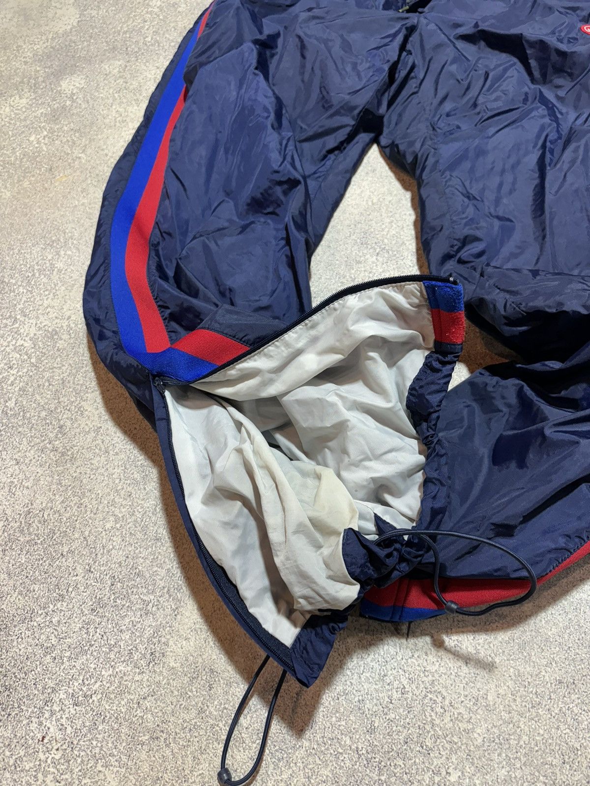 Nike × Vintage 00s Nike Vintage Drill Pants Small Logo Y2K Size US 38 / EU 54 - 6 Thumbnail
