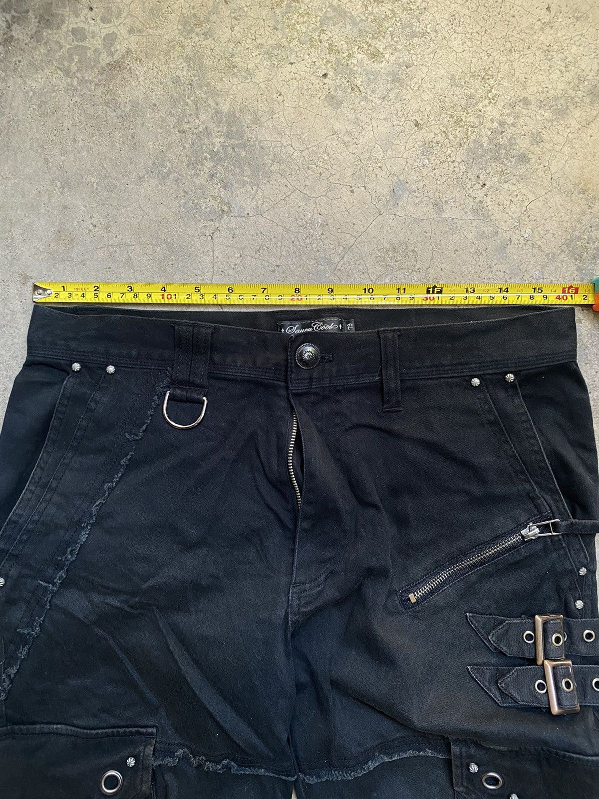 Rare Loucy Cool Japan Bondage Parachute Short Pants