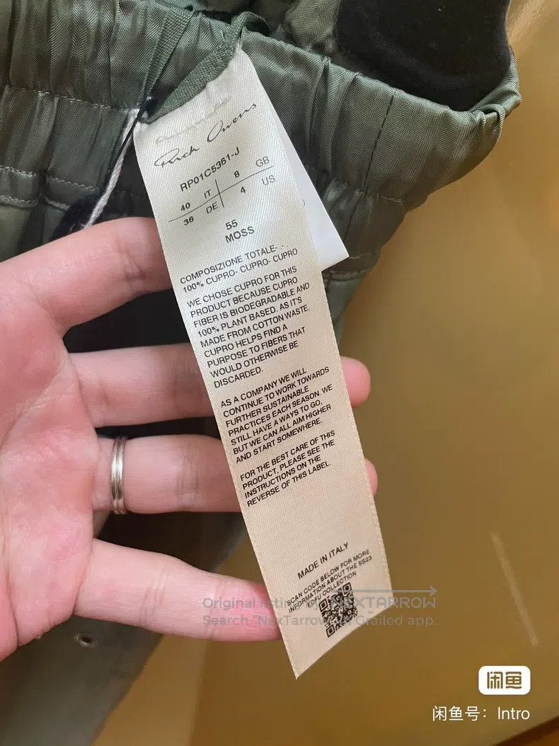 Rick Owens RICK OWENS pants Size US 40 / EU 56 - 8 Thumbnail