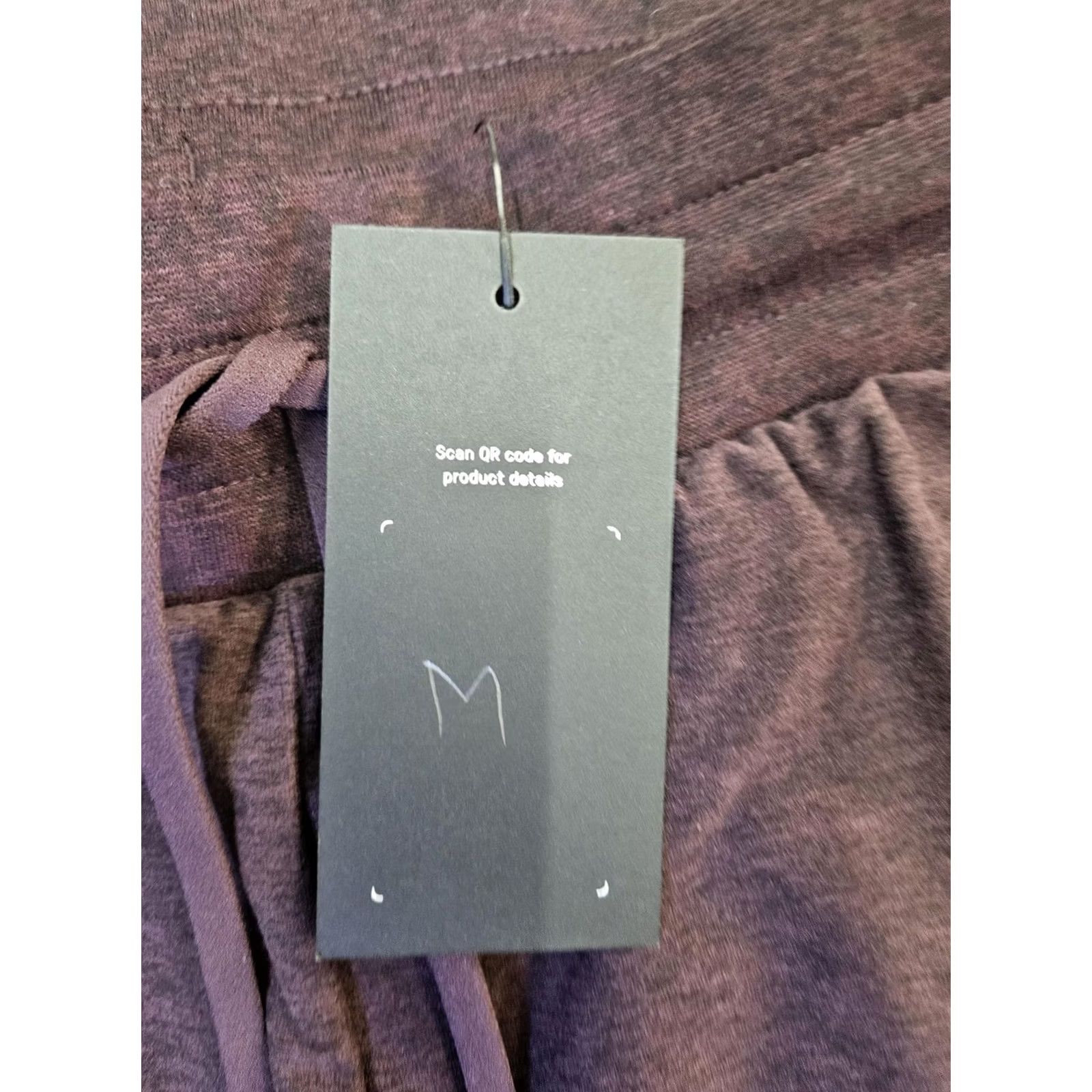 Fabletics Fabletics Sweatpants Womens Medium Purple Wide Leg Drawstring Pockets Lounge Size 32" / US 10 / IT 46 - 3 Thumbnail