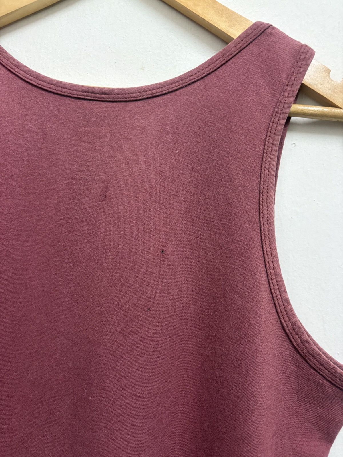 Stussy 2000's Stussy Fatal Maroon Sleveless Size US L / EU 52-54 / 3 - 5 Thumbnail