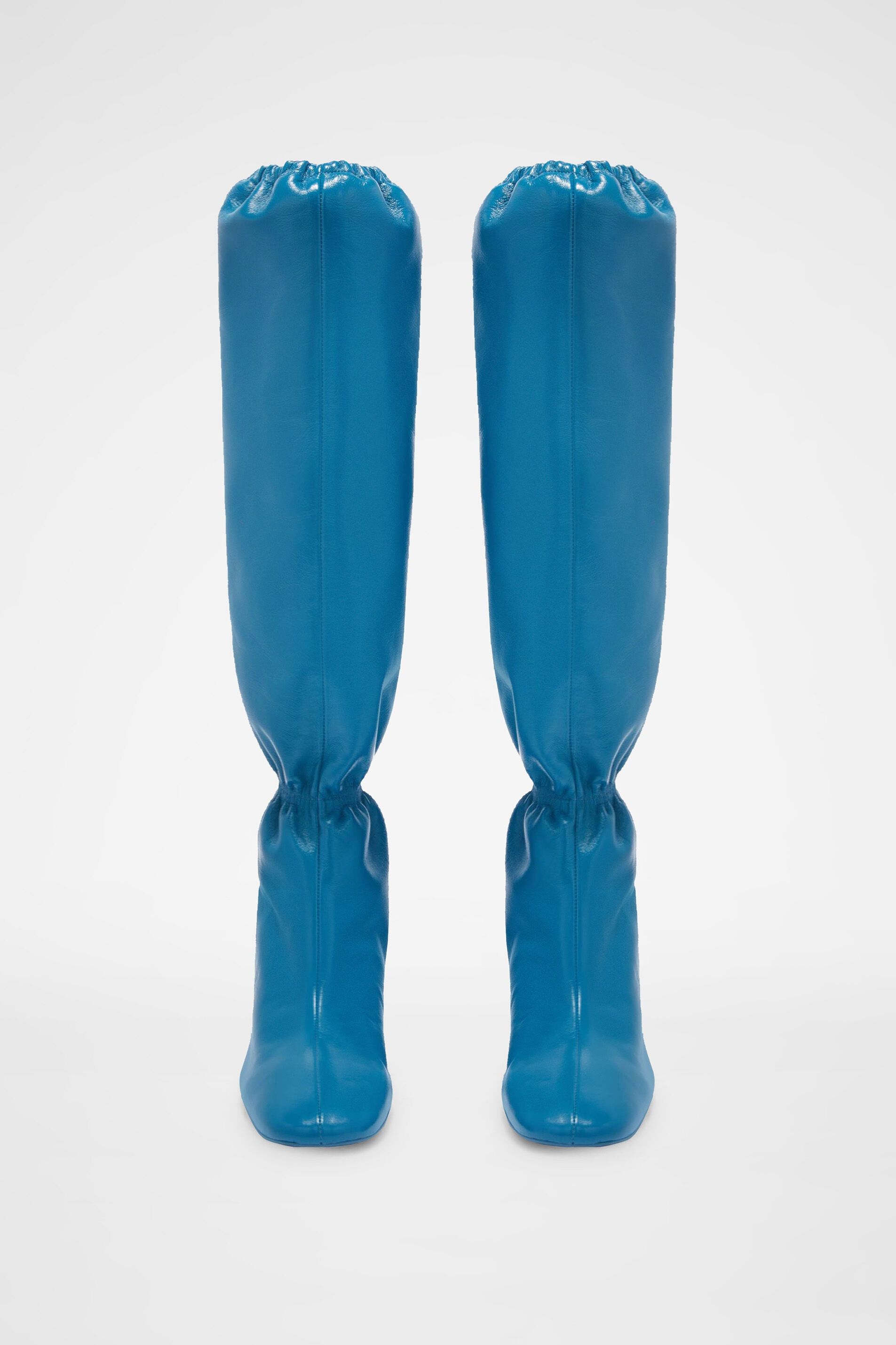 Jil Sander o1y1025 Boots in Azure Size US 6 / IT 36 - 4 Thumbnail