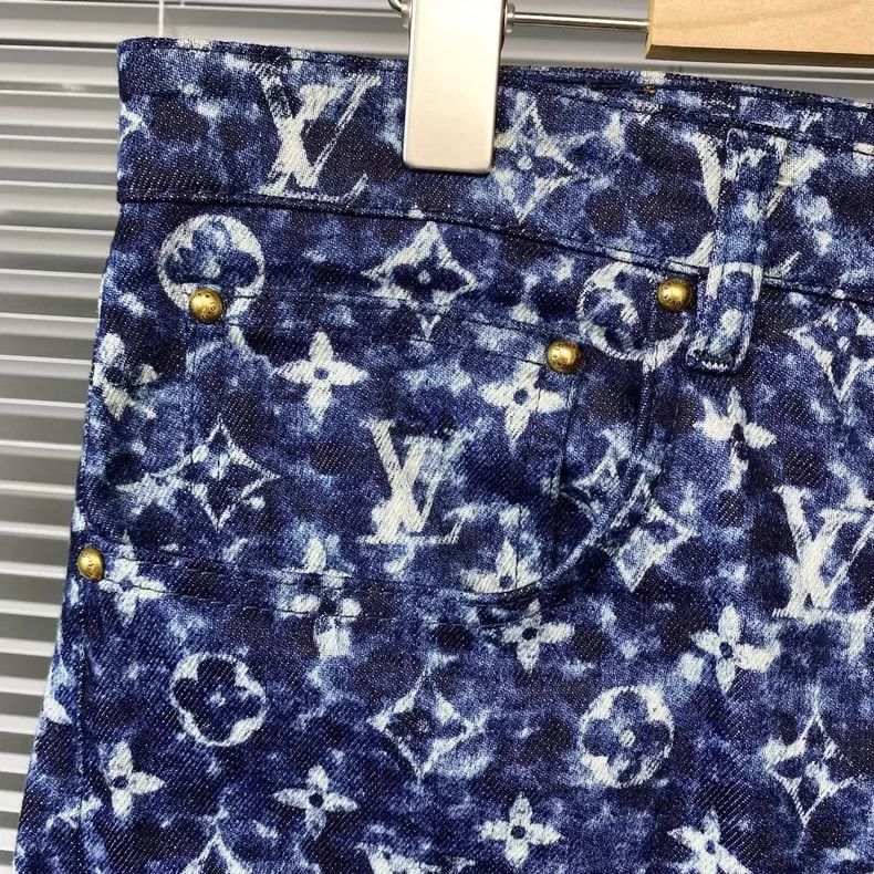 Louis Vuitton LOUIS VUITTON FW23 Full Print Jeans 2504-Nextarrow Size US 33 - 6 Thumbnail