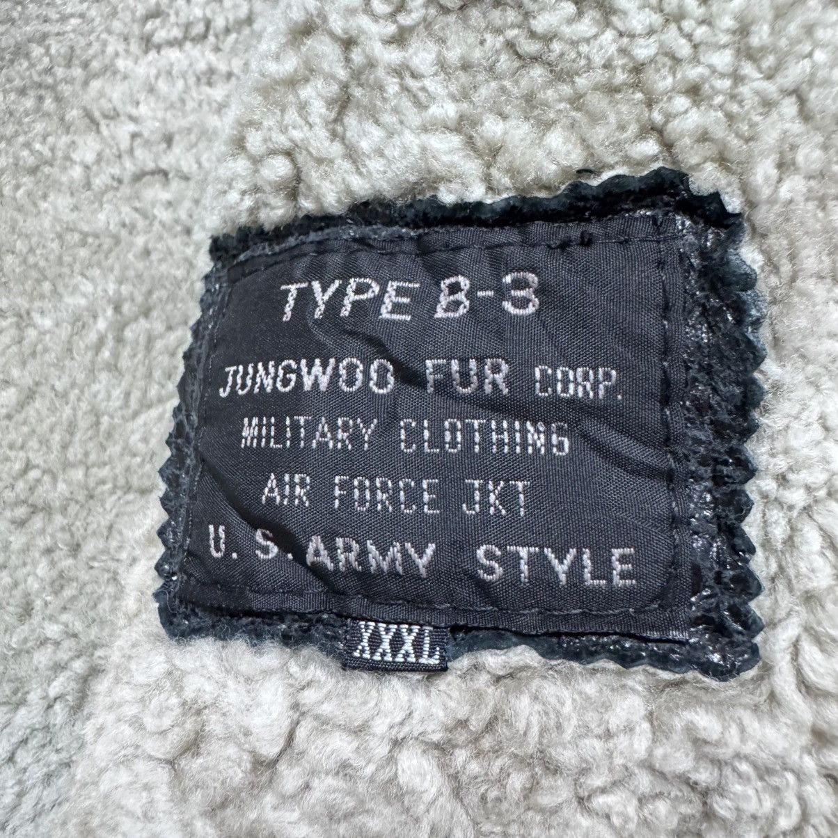 Vintage B-3 Us Army Style Jacket Jungwoo Fur Size US XXL / EU 58 / 5 - 15 Thumbnail