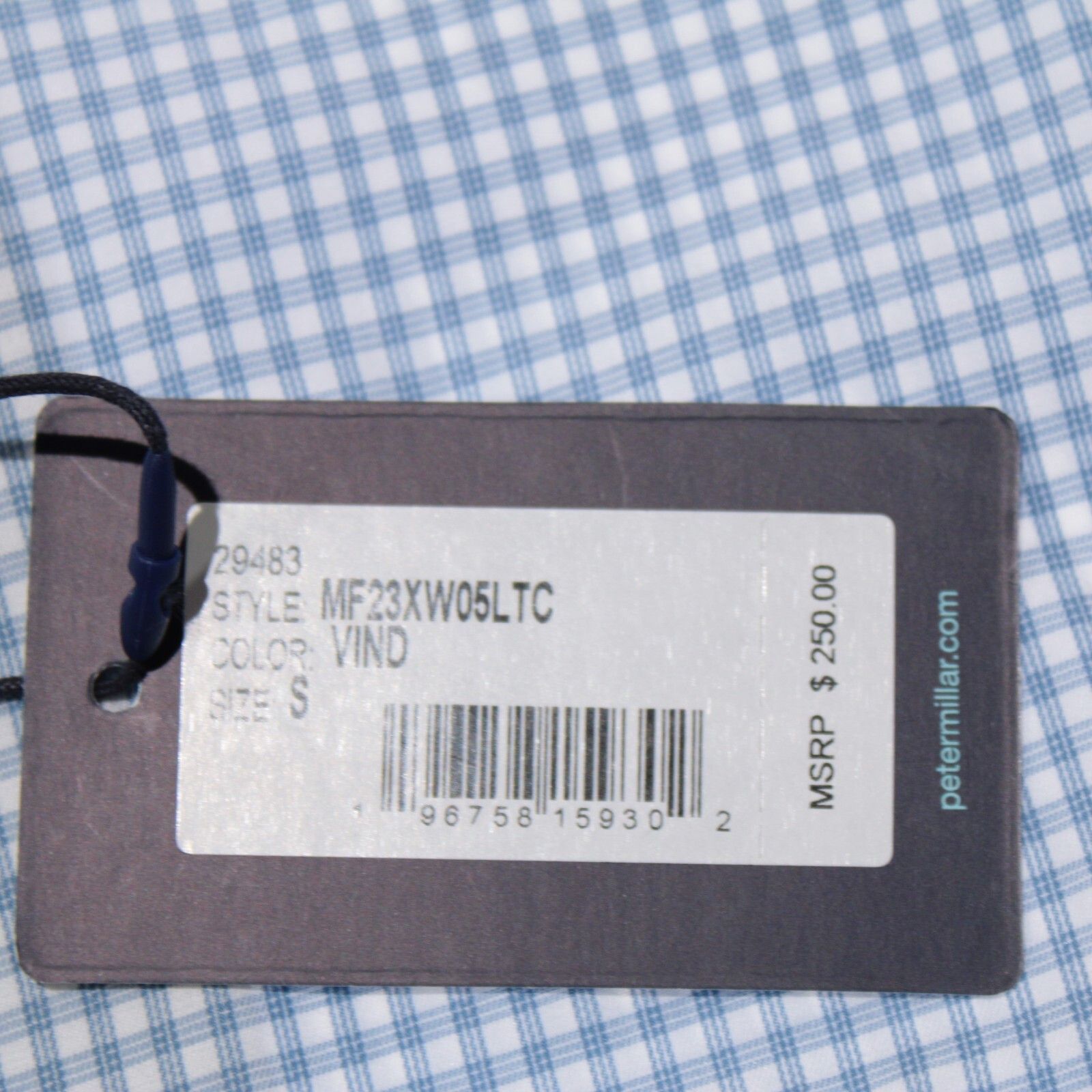 Peter Millar Peter Millar New with tags Shirt Size S US In Blue Size US S / EU 44-46 / 1 - 9 Thumbnail