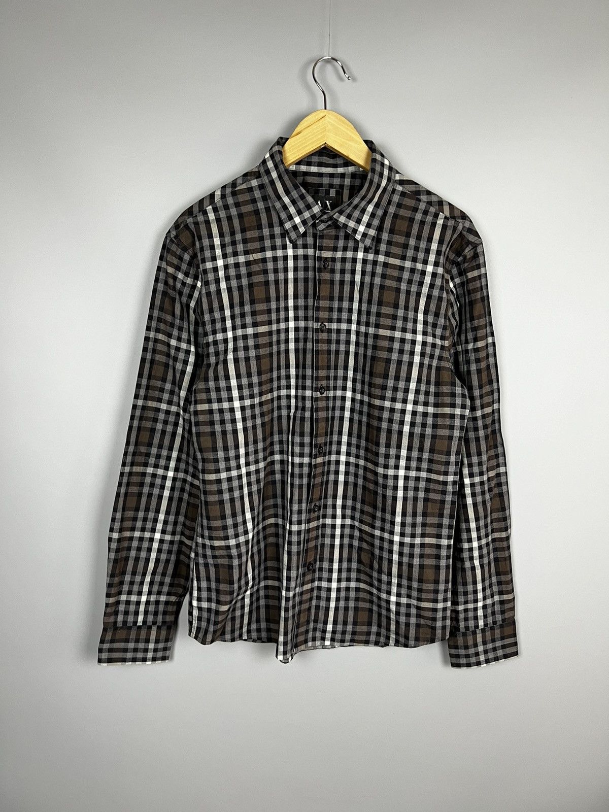 Armani Exchange ARMANI EXCHANGE A|X BUTTON UP SHIRT in check Size US L / EU 52-54 / 3 - 1 Thumbnail