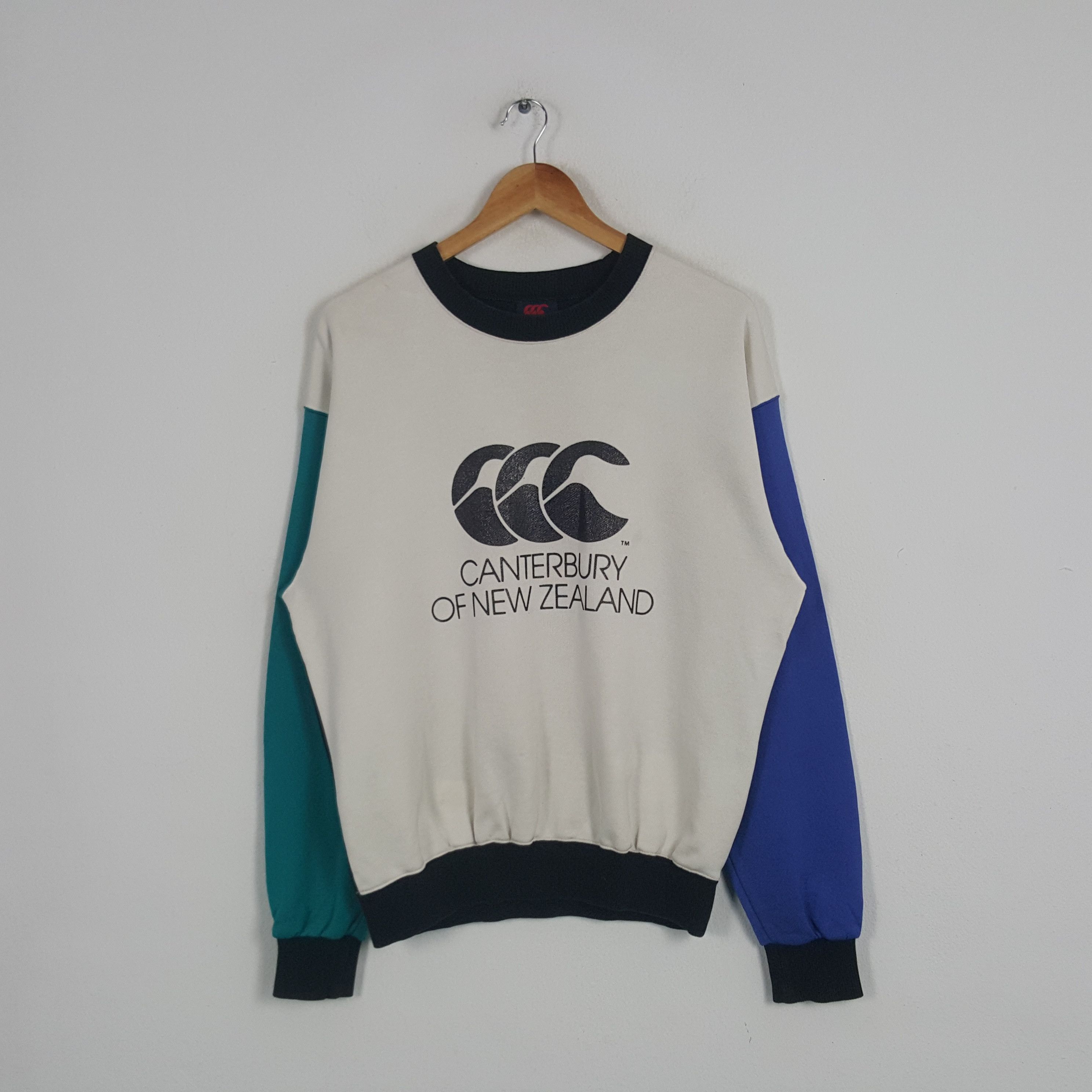 Canterbury of New Zealand × Vintage Vintage Canterbury of New Zealand Big Logo Sweatshirt Size US L / EU 52-54 / 3 - 1 Thumbnail
