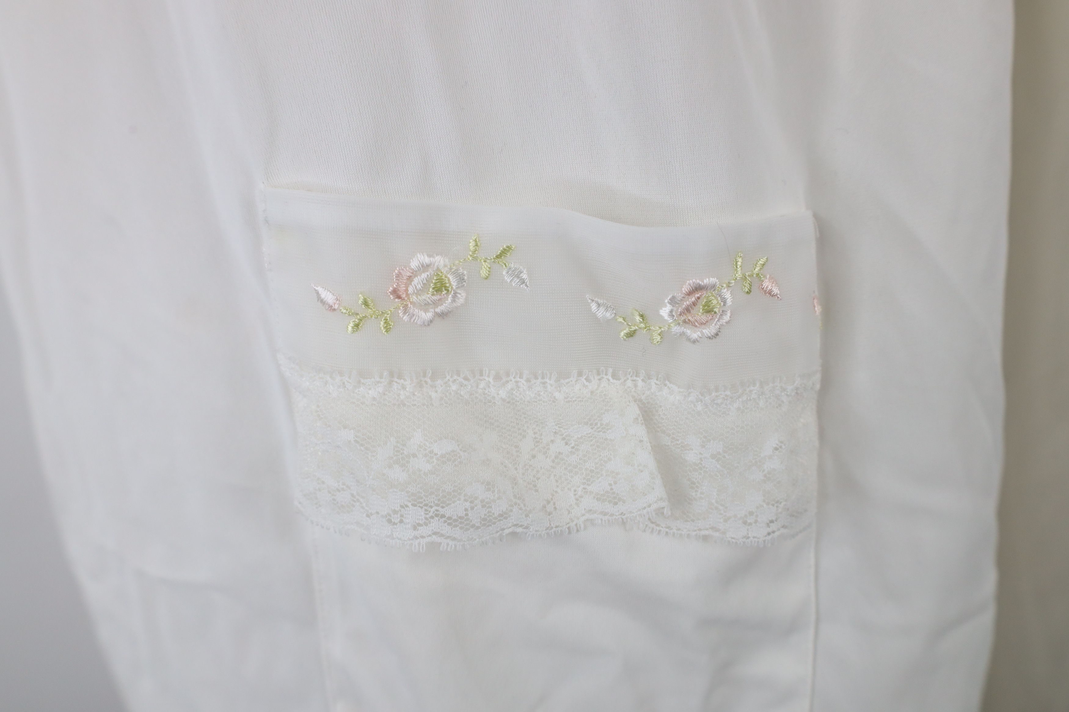 Vintage Vintage 80s 90s Babydoll Fairy Flower Night Gown Dress USA Size S / US 4 / IT 40 - 4 Thumbnail