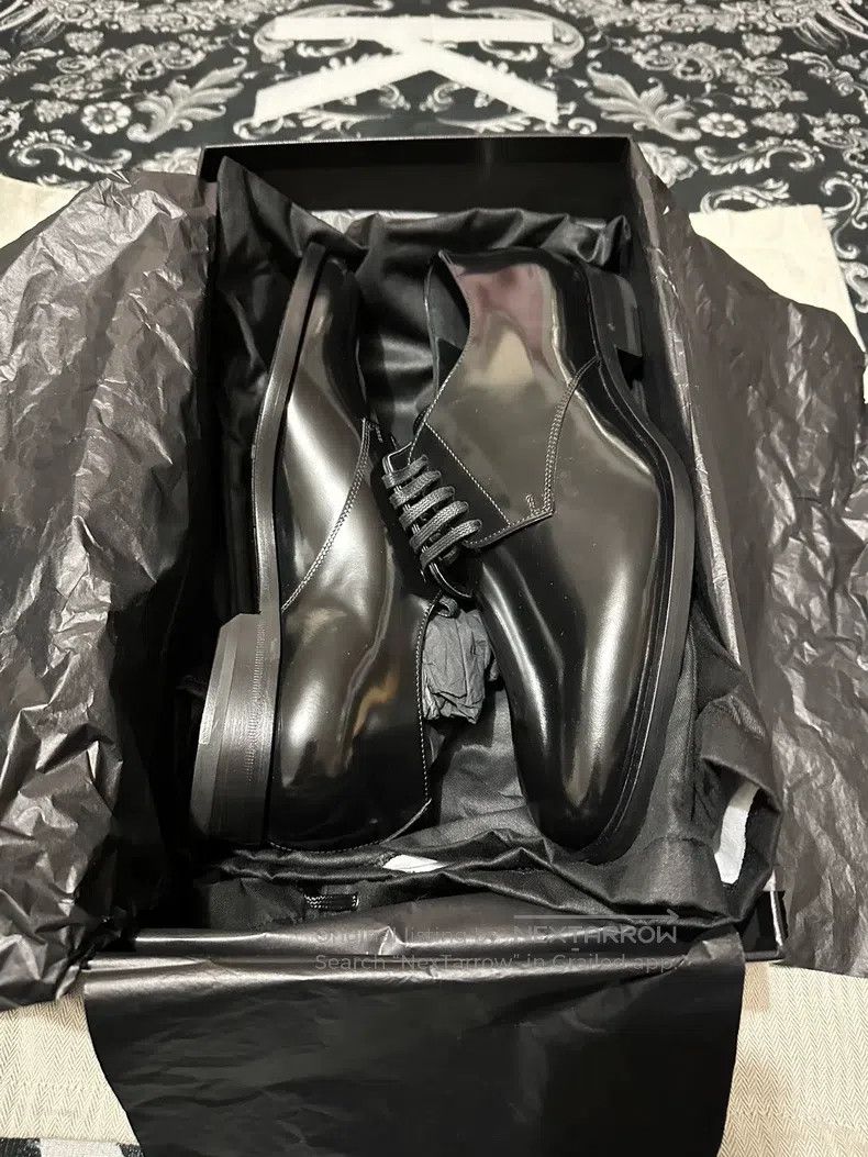 Saint Laurent Paris Saint Laurent Paris Classic Black Leather Shoes i Size US 8 / EU 41 - 7 Thumbnail