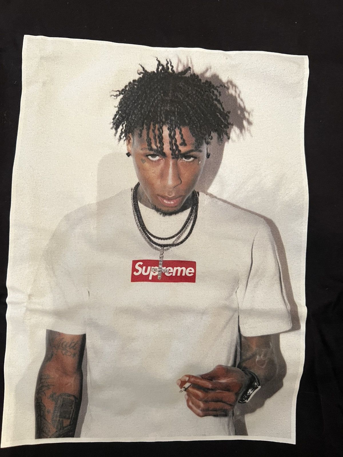 Supreme Supreme NBA Youngboy tee Size US M / EU 48-50 / 2 - 4 Thumbnail