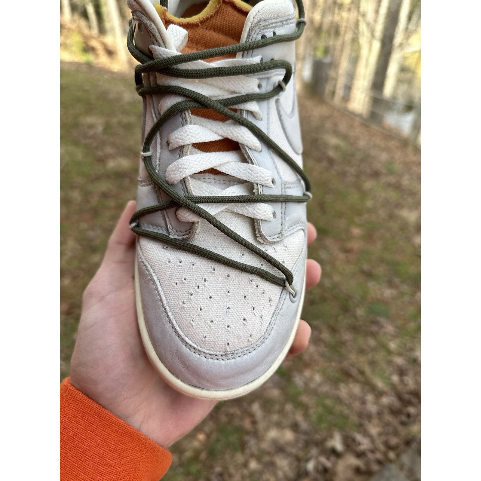 Nike × Off-White Nike Off-White x Dunk Low Lot 22 of 50 - Size 8.5 Size US 8.5 / EU 41-42 - 11 Thumbnail
