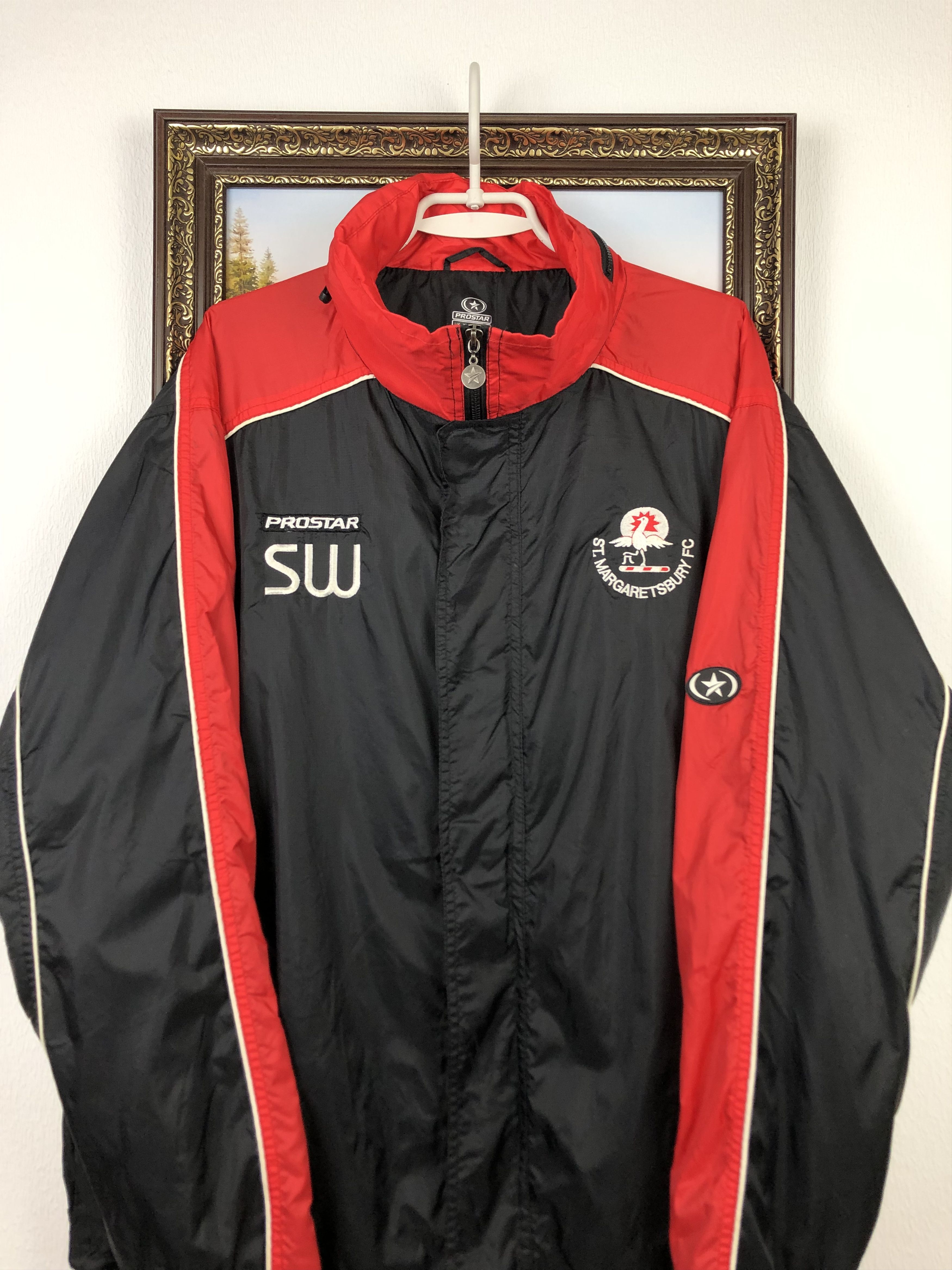 Vintage Vintage St. Margaretsbury Jacket Soccer Track Windbreaker Size US XL / EU 56 / 4 - 2 Thumbnail