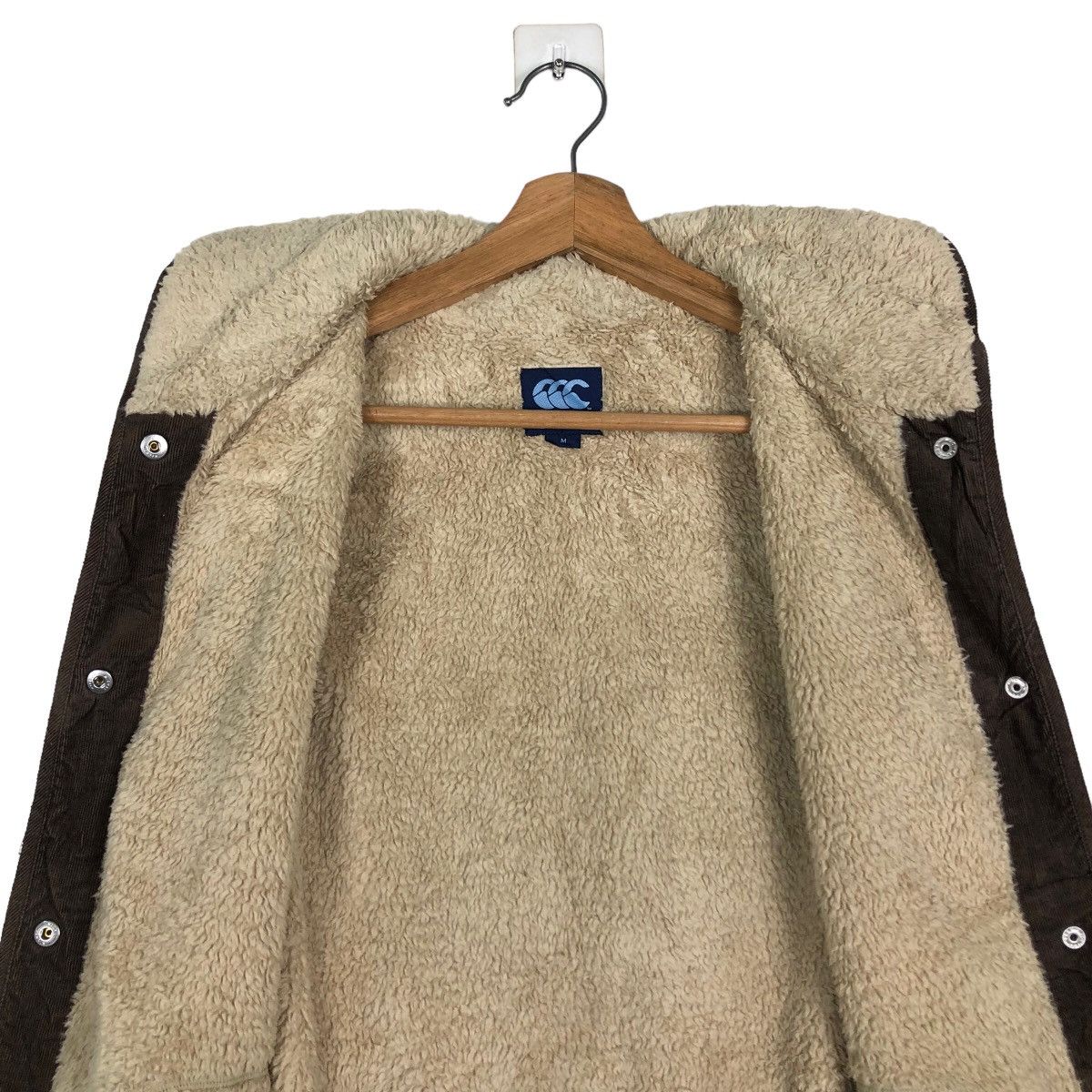 Canterbury of New Zealand 🔥VINTAGE FLEECE VEST DIPE PILE CANTERBURY Size US M / EU 48-50 / 2 - 14 Thumbnail