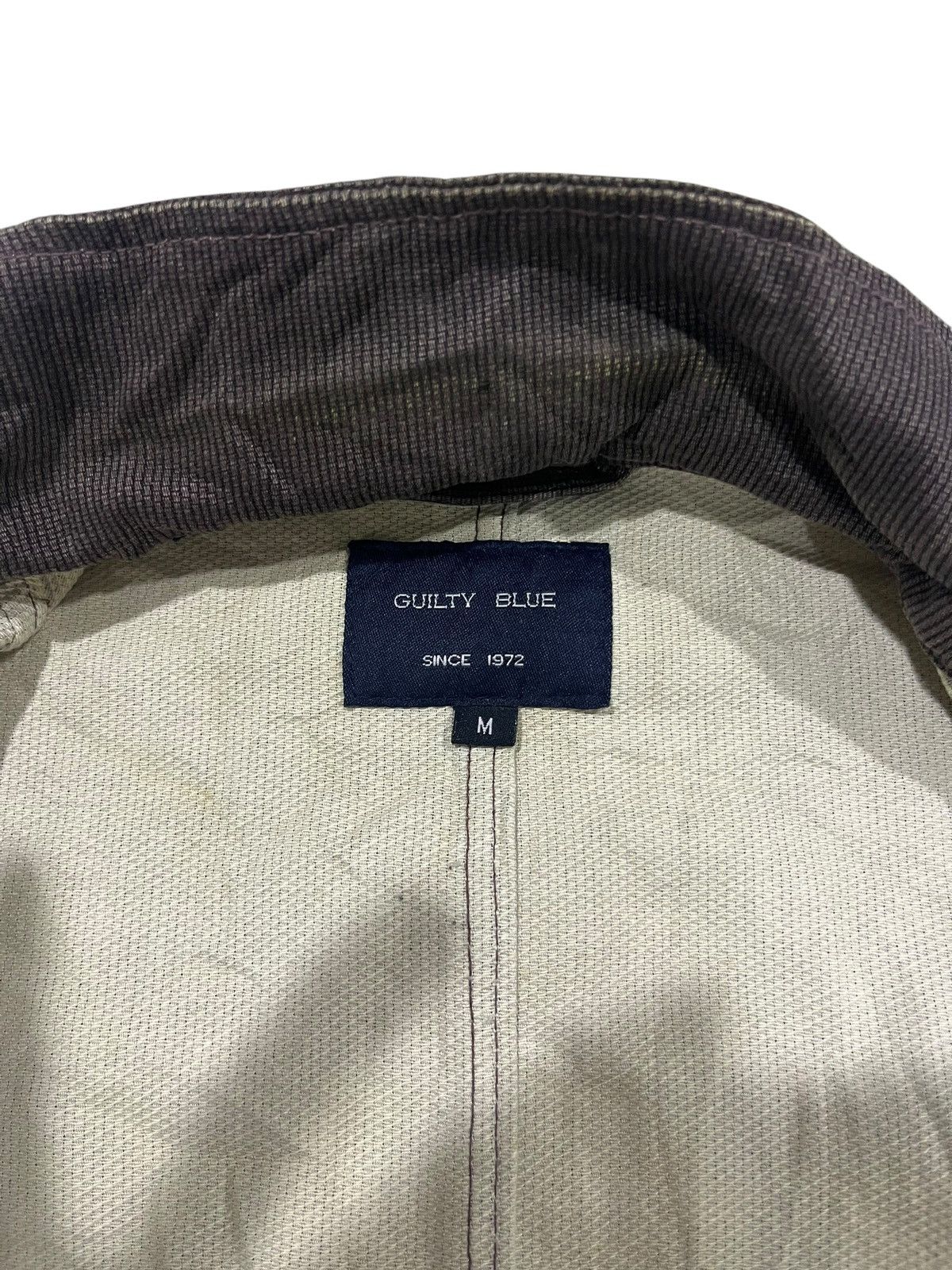20471120 × If Six Was Nine × Japanese Brand 🇯🇵 Vintage Japanese Brand Guilty Blue Zipped Up Jacket Size US M / EU 48-50 / 2 - 9 Thumbnail
