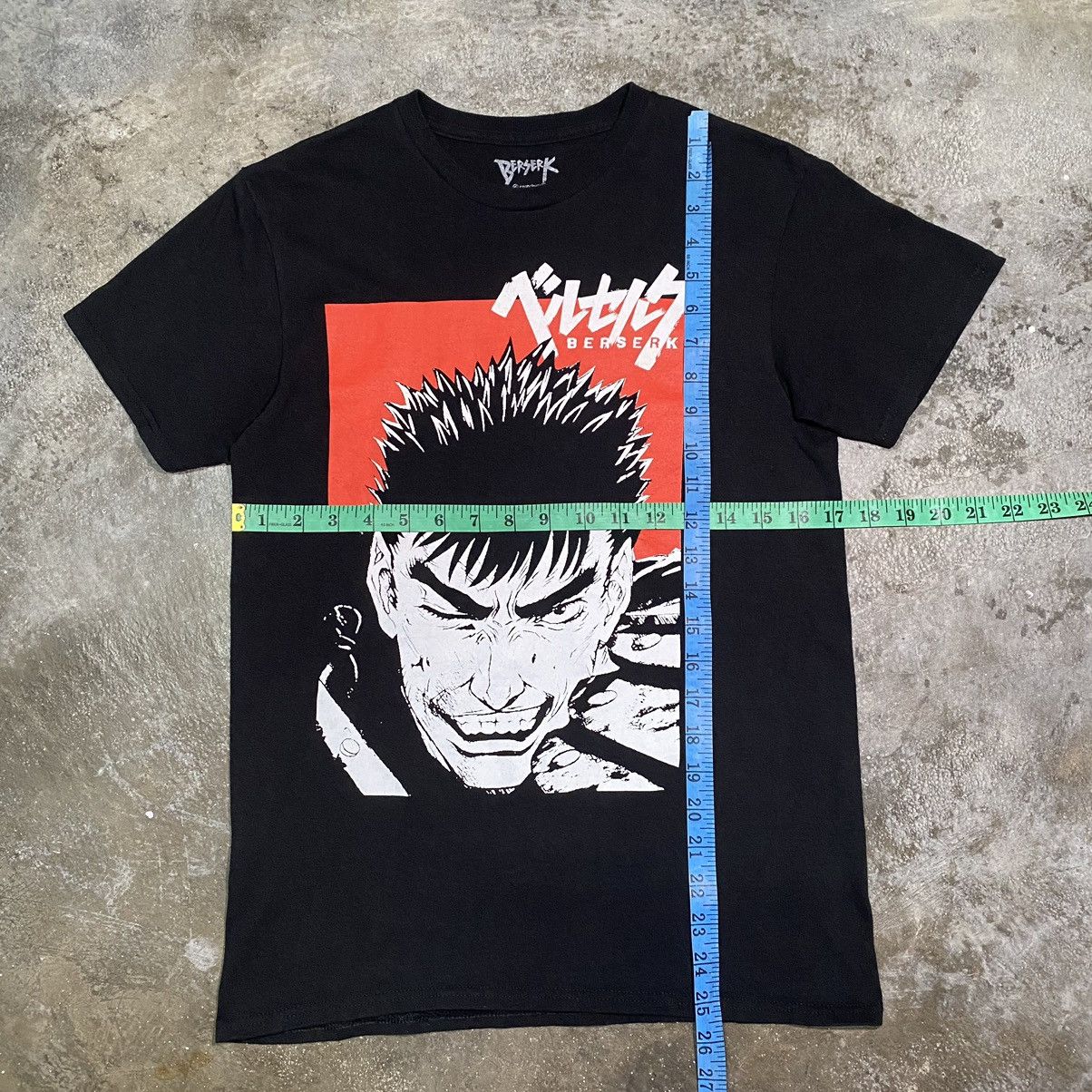Anime VINTAGE BERSERK GUTS ANIME T SHIRT KENTAROU MIURA Size US S / EU 44-46 / 1 - 9 Thumbnail
