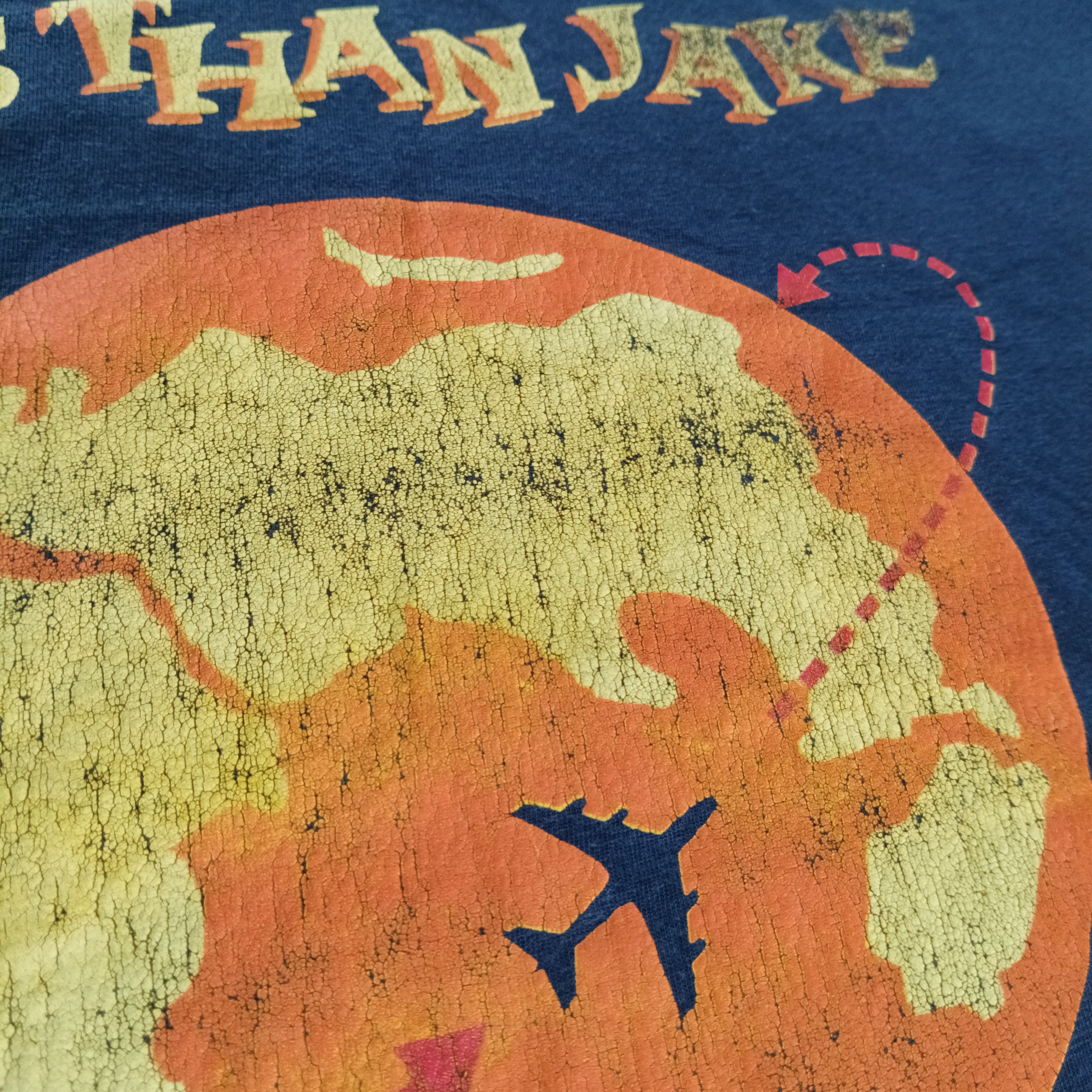 Band Tees × Vintage less than jake vintage 90s band tshirt punk tee Size US L / EU 52-54 / 3 - 3 Thumbnail