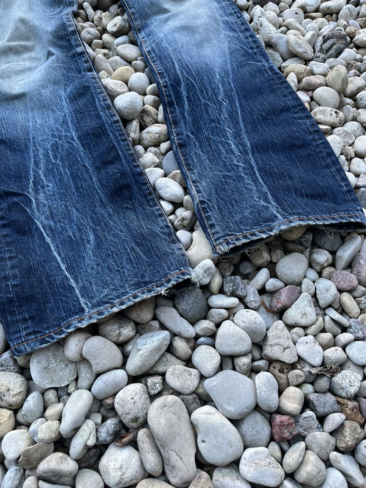 Edwin Vintage Edwin Real Faded Bootcut Jeans Size US 30 / EU 46 - 4 Thumbnail