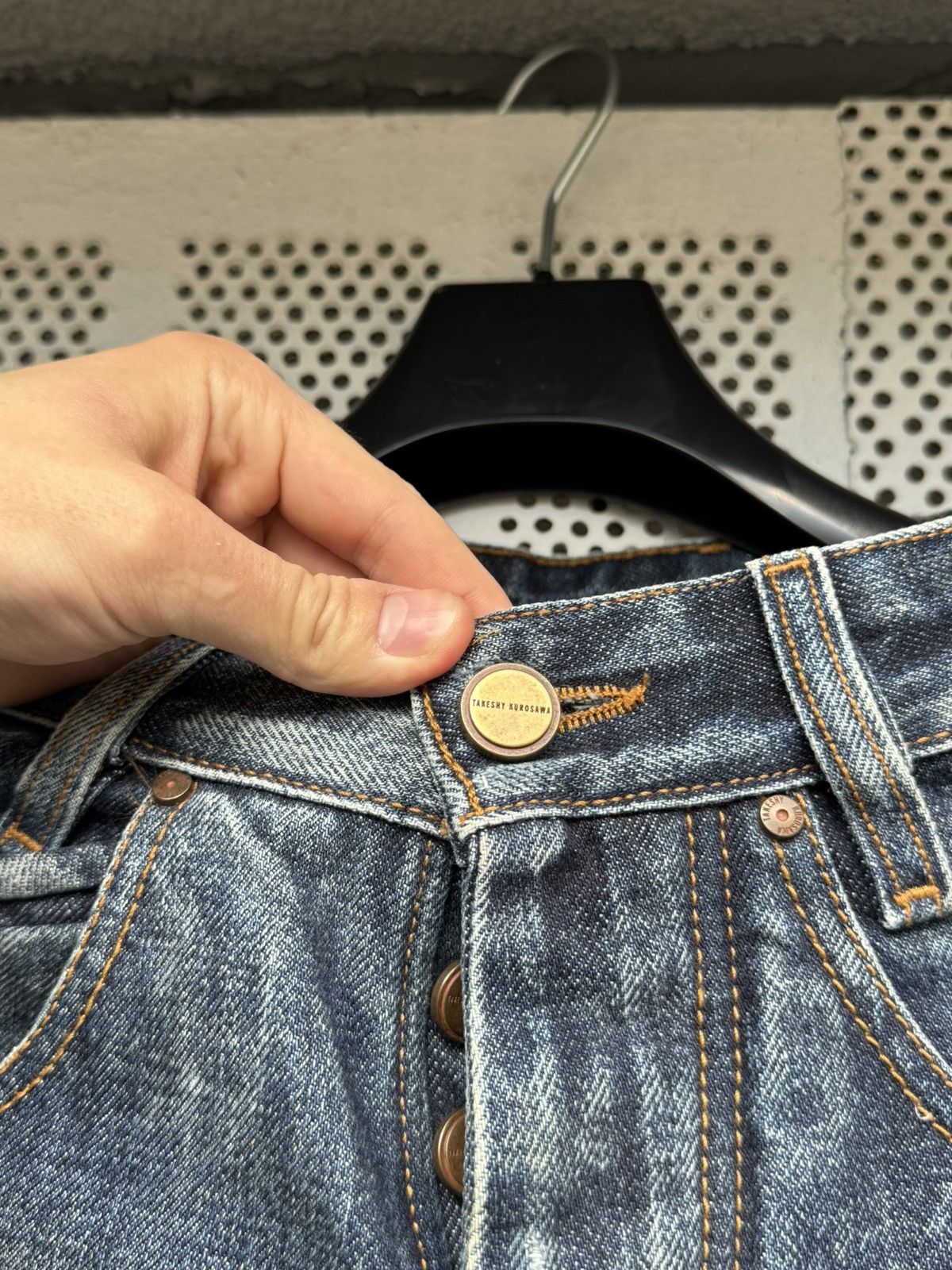 Takeshy Kurosawa Takeshy Kurosawa Handmade Jeans Blue Size US 32 / EU 48 - 14 Thumbnail