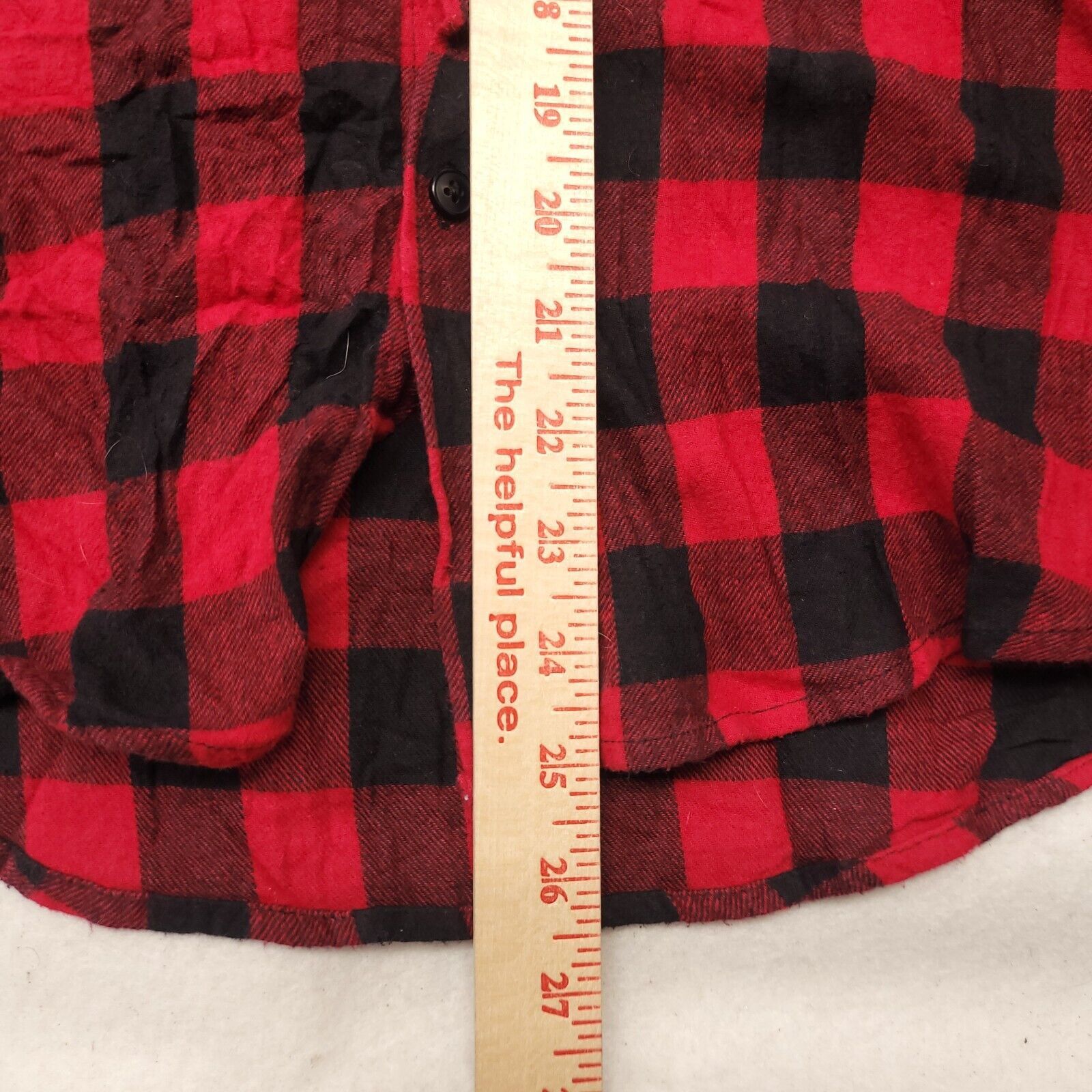 Nomad Nomad Casual Button Up Hoodie Mens Size Small S Red Plaid Size US S / EU 44-46 / 1 - 8 Thumbnail