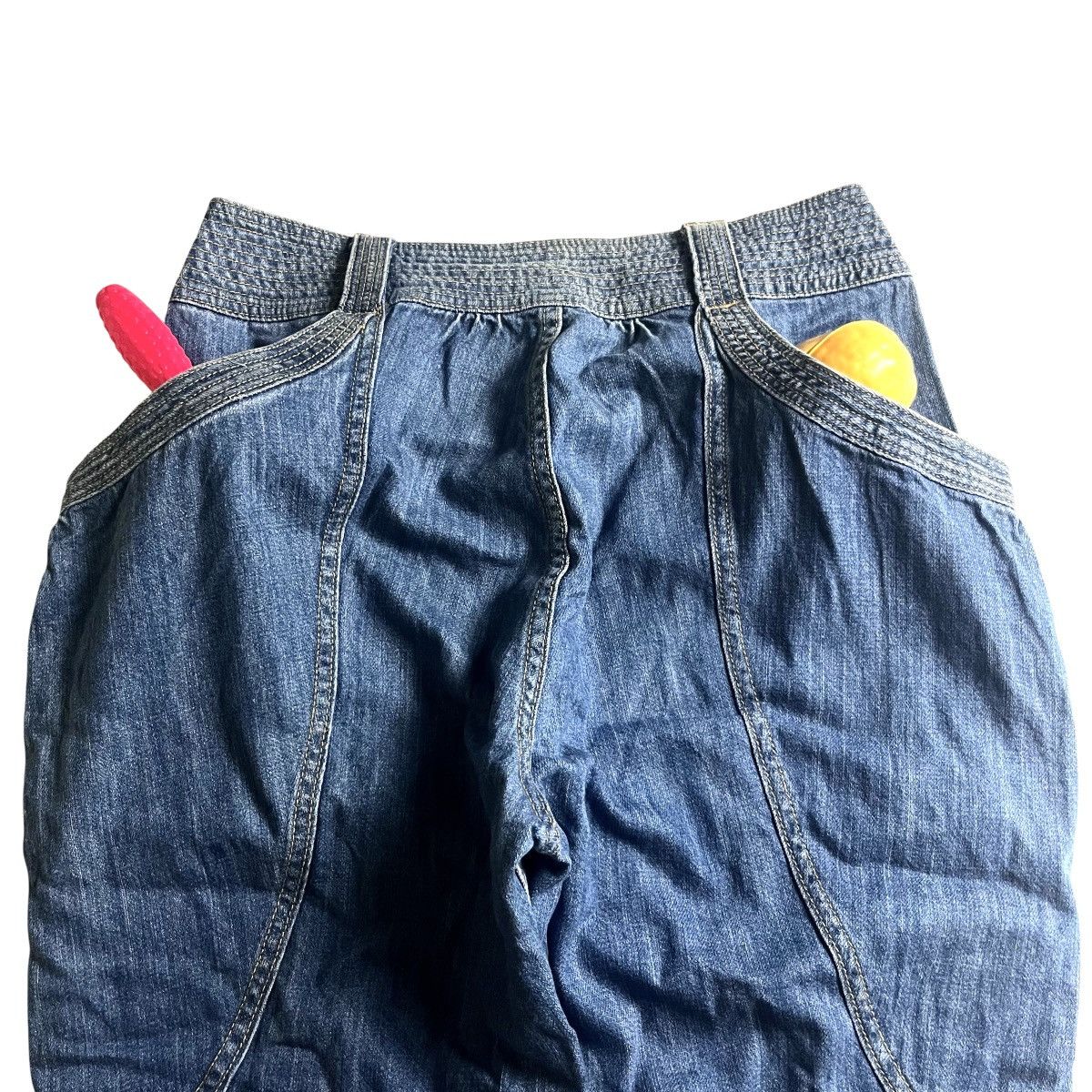Issey Miyake Short baggy denim by Tsumori Chisato Size US 29 - 6 Thumbnail