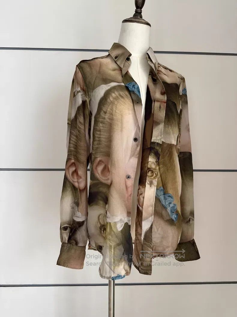 Comme des Garcons Comme des Garcons Face Print Shirt Size M / US 6-8 / IT 42-44 - 1 Thumbnail