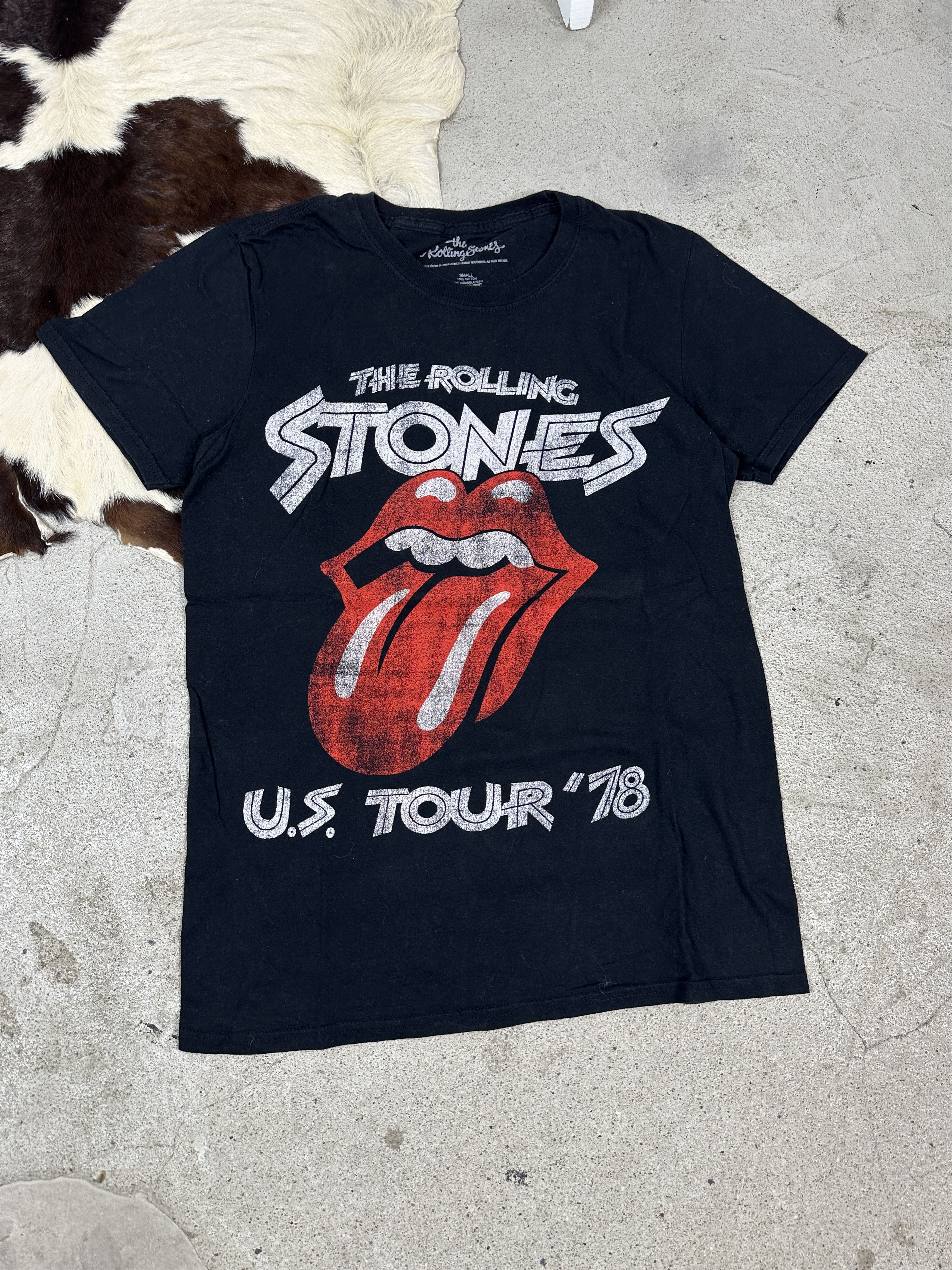 The Rolling Stones × Vintage Vintage Band tee The Rolling Stones Women's T-shirt Size M / US 6-8 / IT 42-44 - 2 Thumbnail