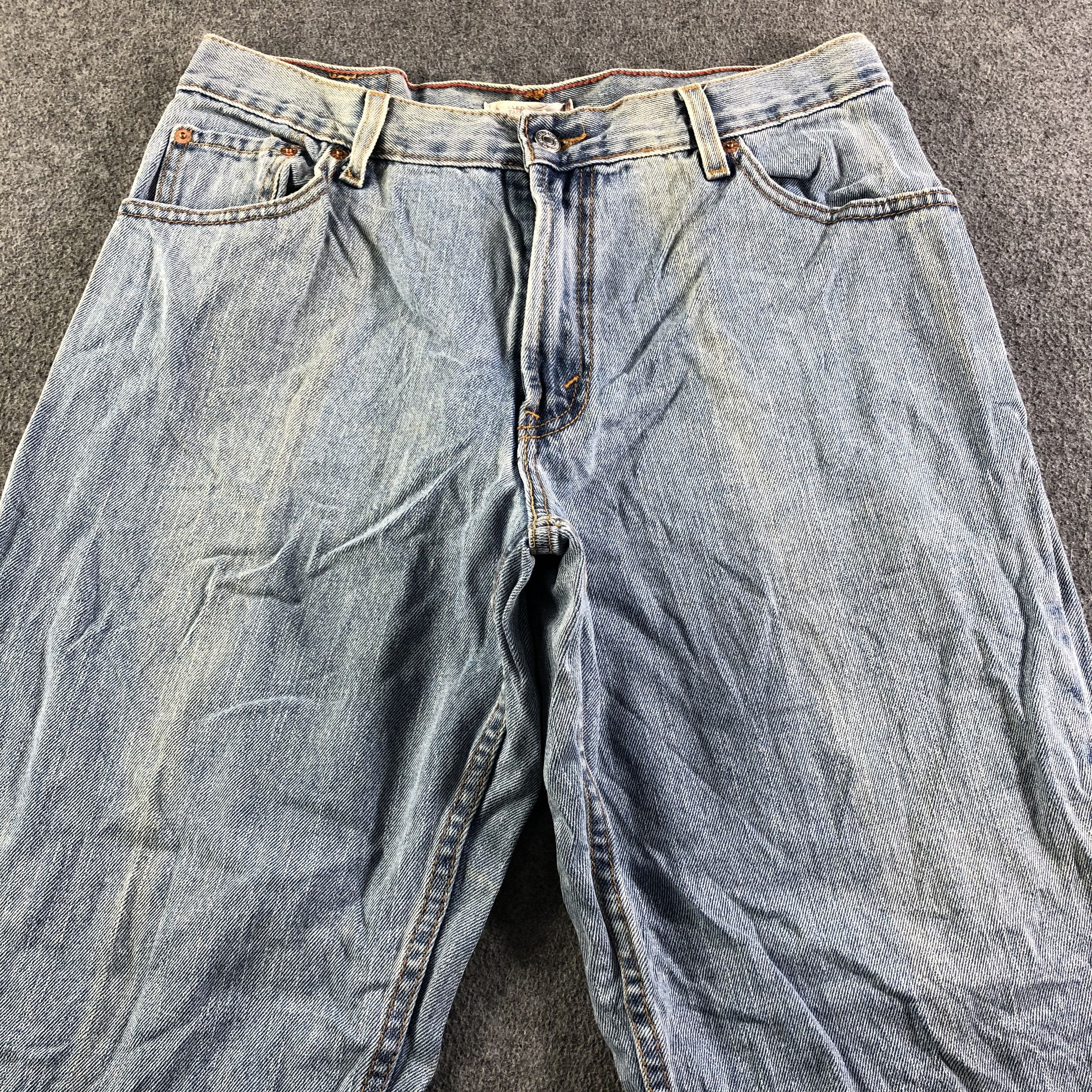 Levi's Vintage Blue Wash Levis 550 Jeans-J3198 Size US 34 / EU 50 - 3 Thumbnail
