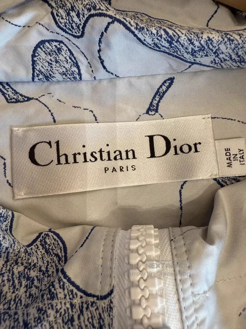 Dior Dior Map printed hooded windbreaker Size XS / US 0-2 / IT 36-38 - 4 Thumbnail