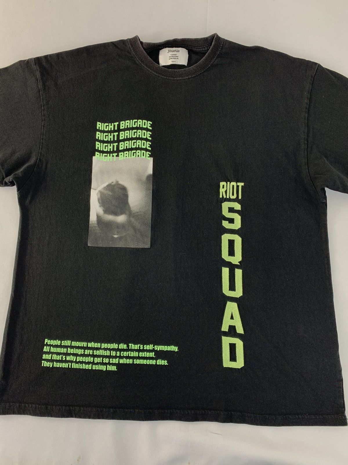 Japanese Brand Jouetie Tokyo Follow Riot Squad Right Brigade Wacko Maria Size US L / EU 52-54 / 3 - 3 Thumbnail