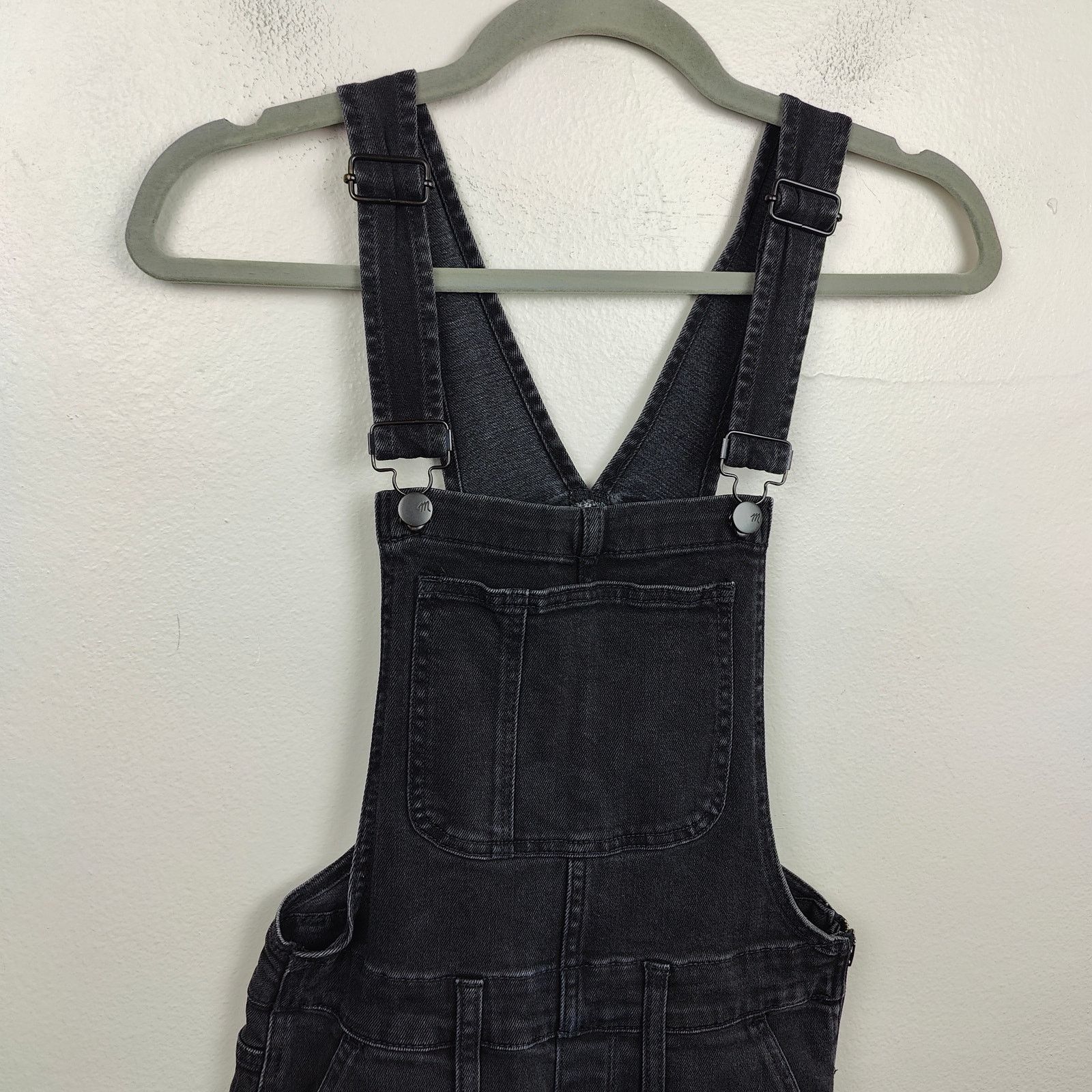 Madewell Madewell Skinny Overalls Womens XS Lunar Wash Denim Preppy Size 26" / US 2 / IT 38 - 2 Thumbnail