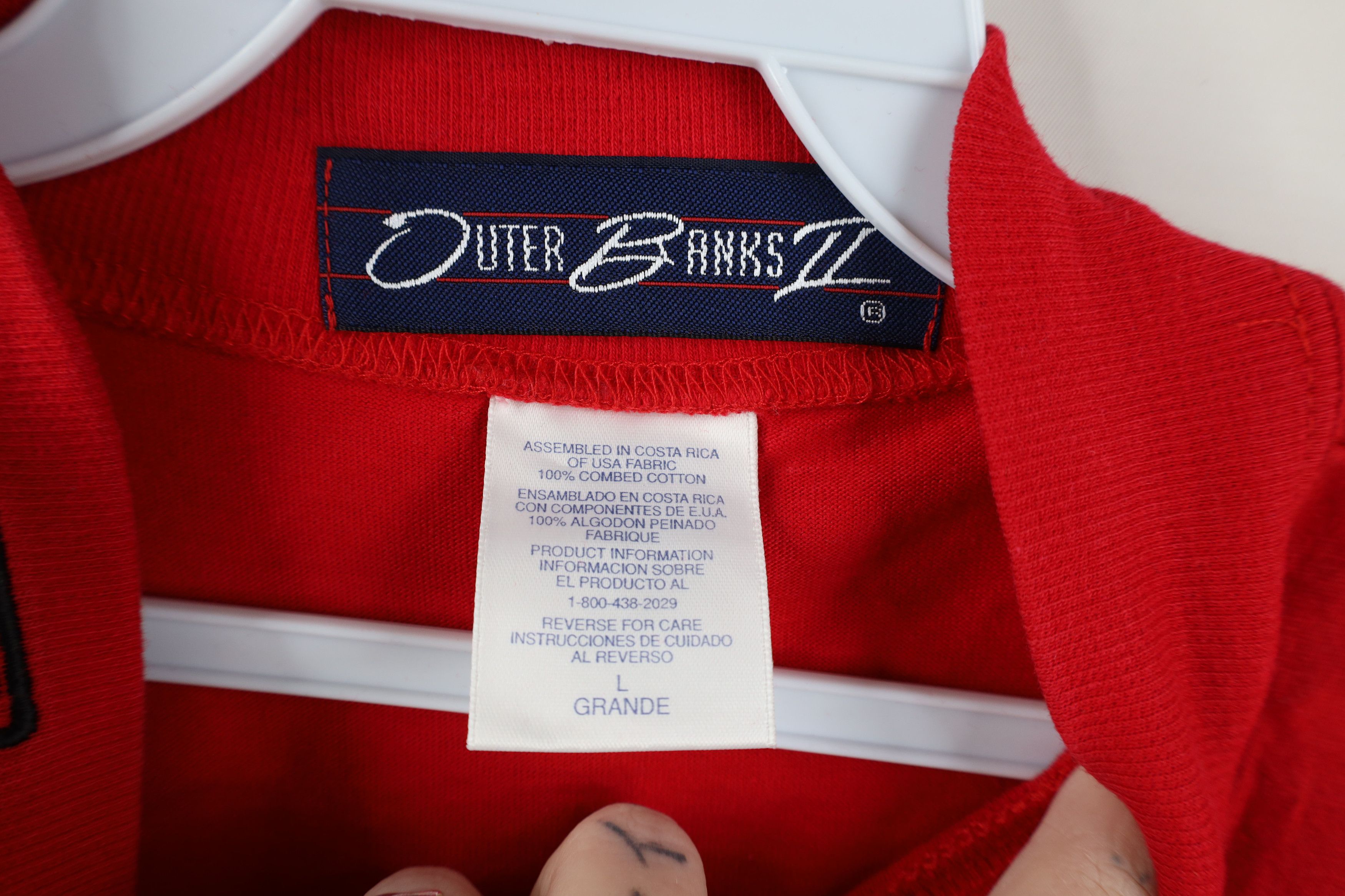 Vintage Vintage 90s Viper Car Mock Neck Long Sleeve T-Shirt Red Size US L / EU 52-54 / 3 - 6 Thumbnail