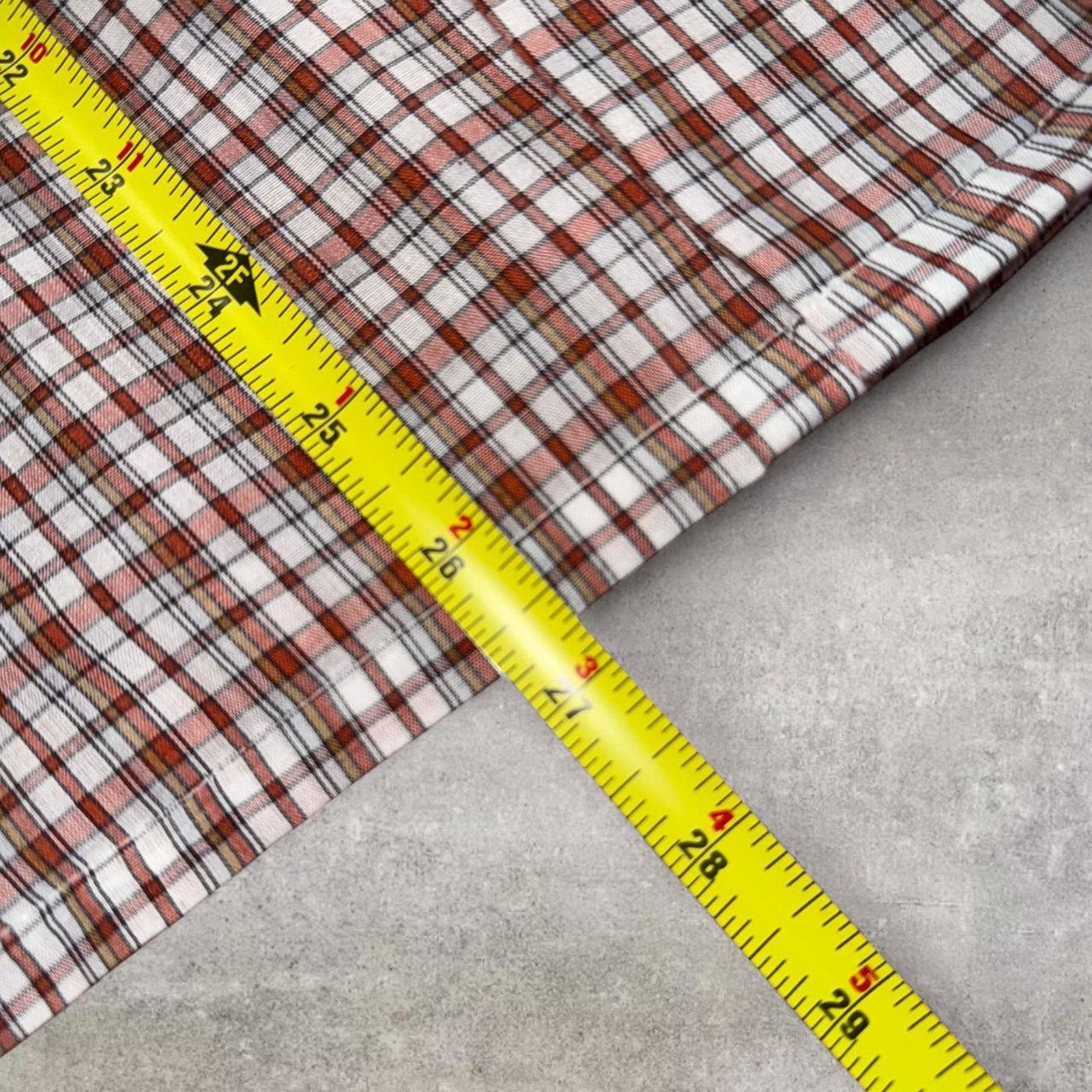 Vintage Vintage plaid short sleeve button Size US M / EU 48-50 / 2 - 3 Thumbnail