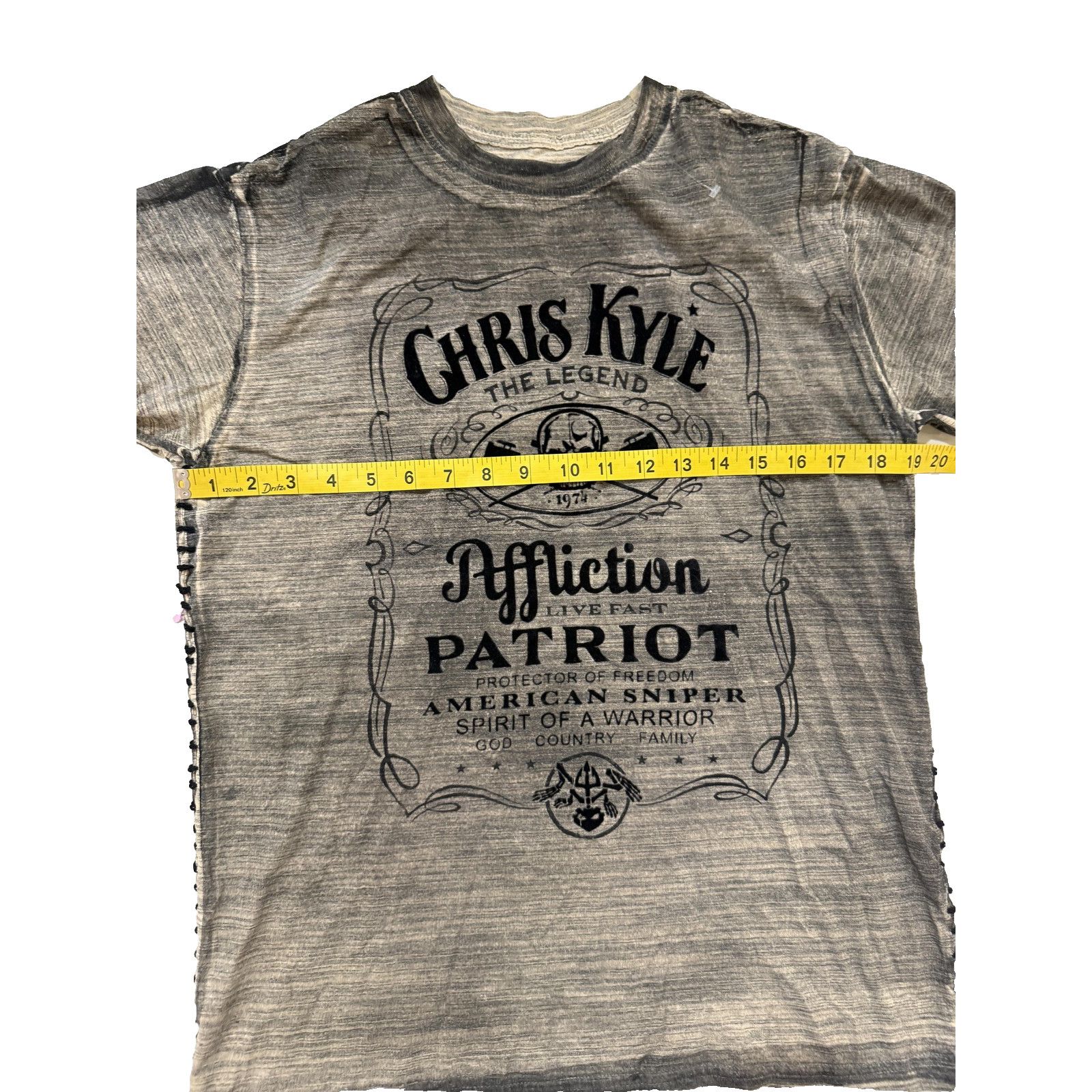 Affliction Affliction Shirt Mens MED Chris Kyle Patriot American Sniper Size US M / EU 48-50 / 2 - 5 Thumbnail