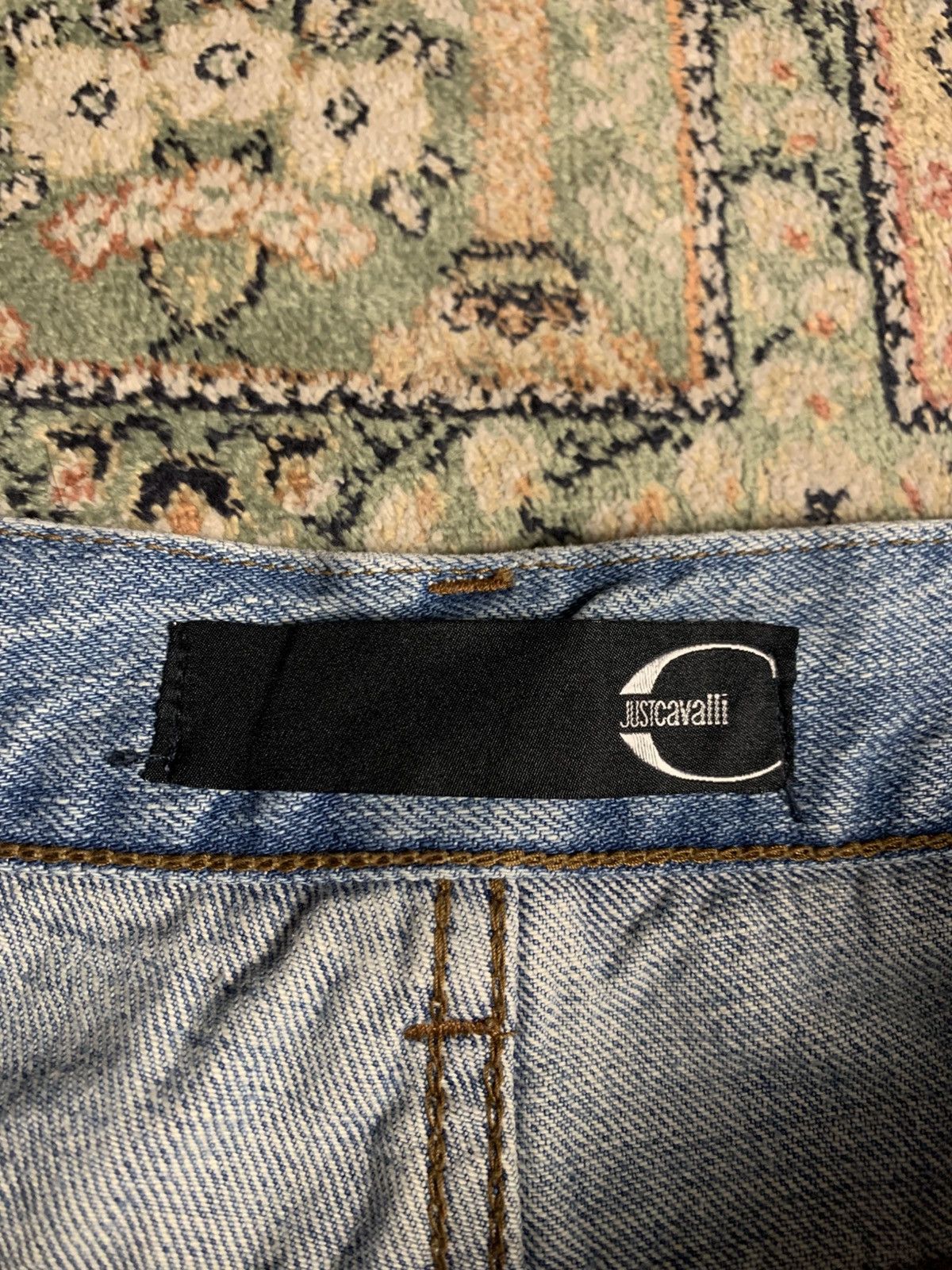 Just Cavalli × Roberto Cavalli Just Cavalli Distressed jeans Pants Size US 33 - 9 Thumbnail