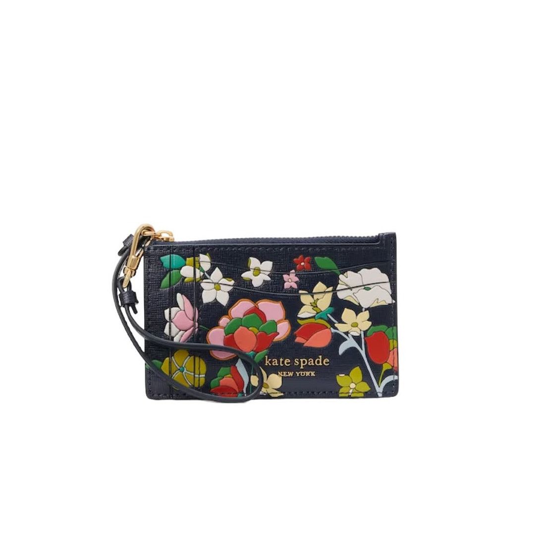 Kate Spade Kate Spade Morgan Flower Bed Embossed Card Case Wristlet Size ONE SIZE - 4 Thumbnail