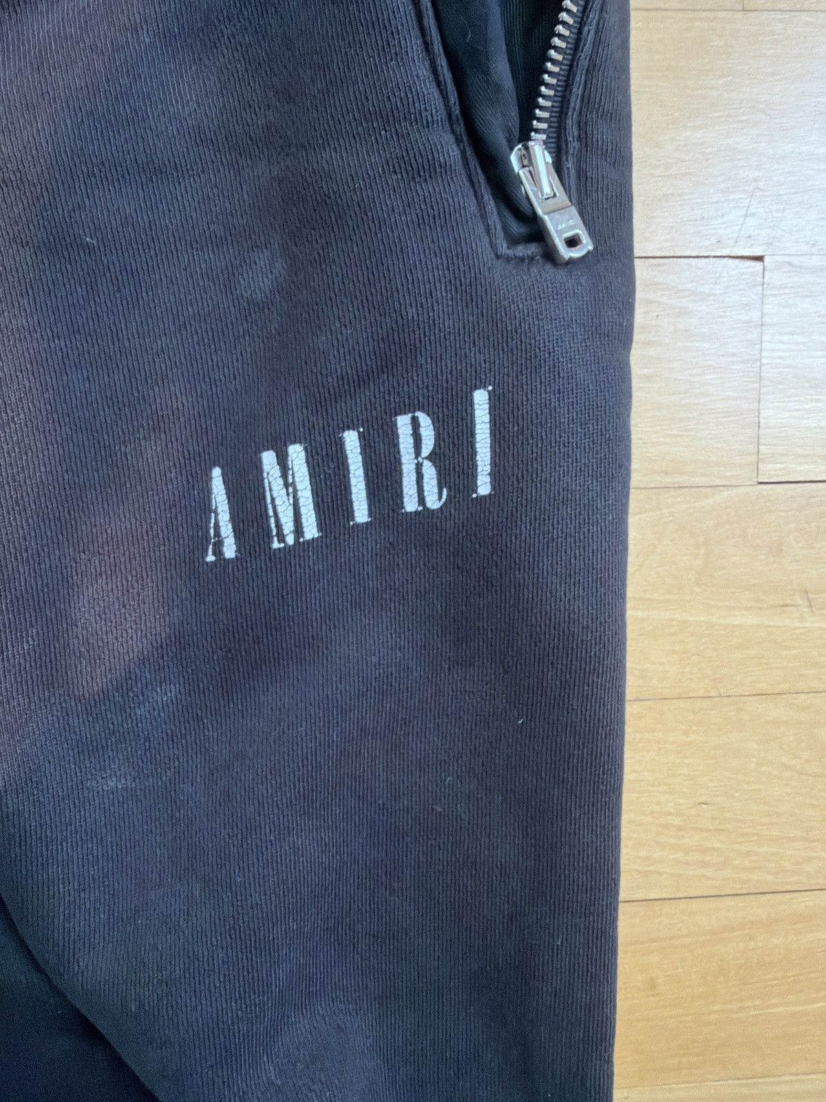 Amiri Amiri Black Dagger Sweatpants Size US 30 / EU 46 - 2 Thumbnail