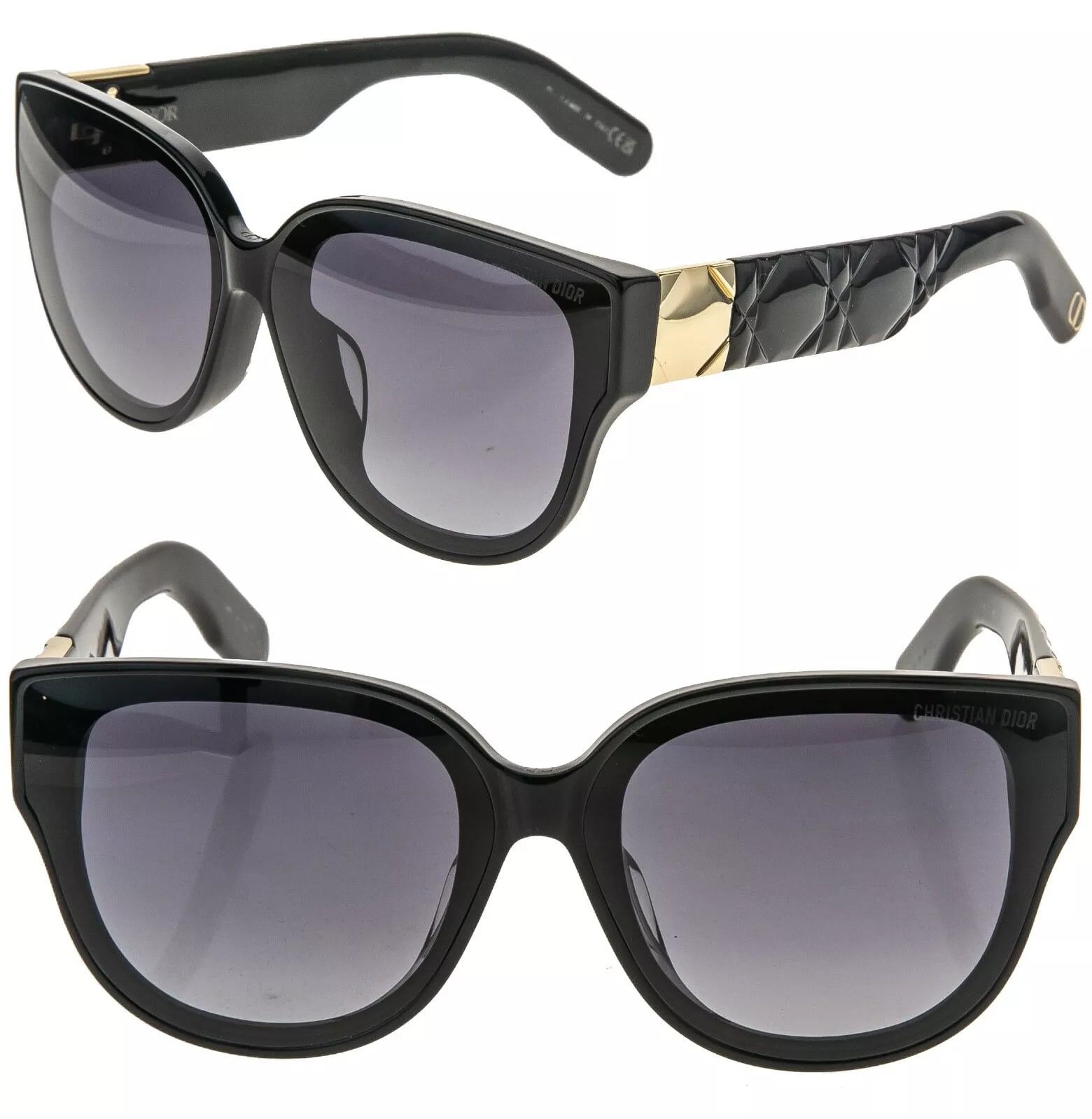 Christian Dior Monsieur CHRISTIAN DIOR Lady 9522 Black R3F Sunglasses CD40164F 95.22 Size ONE SIZE - 1 Thumbnail