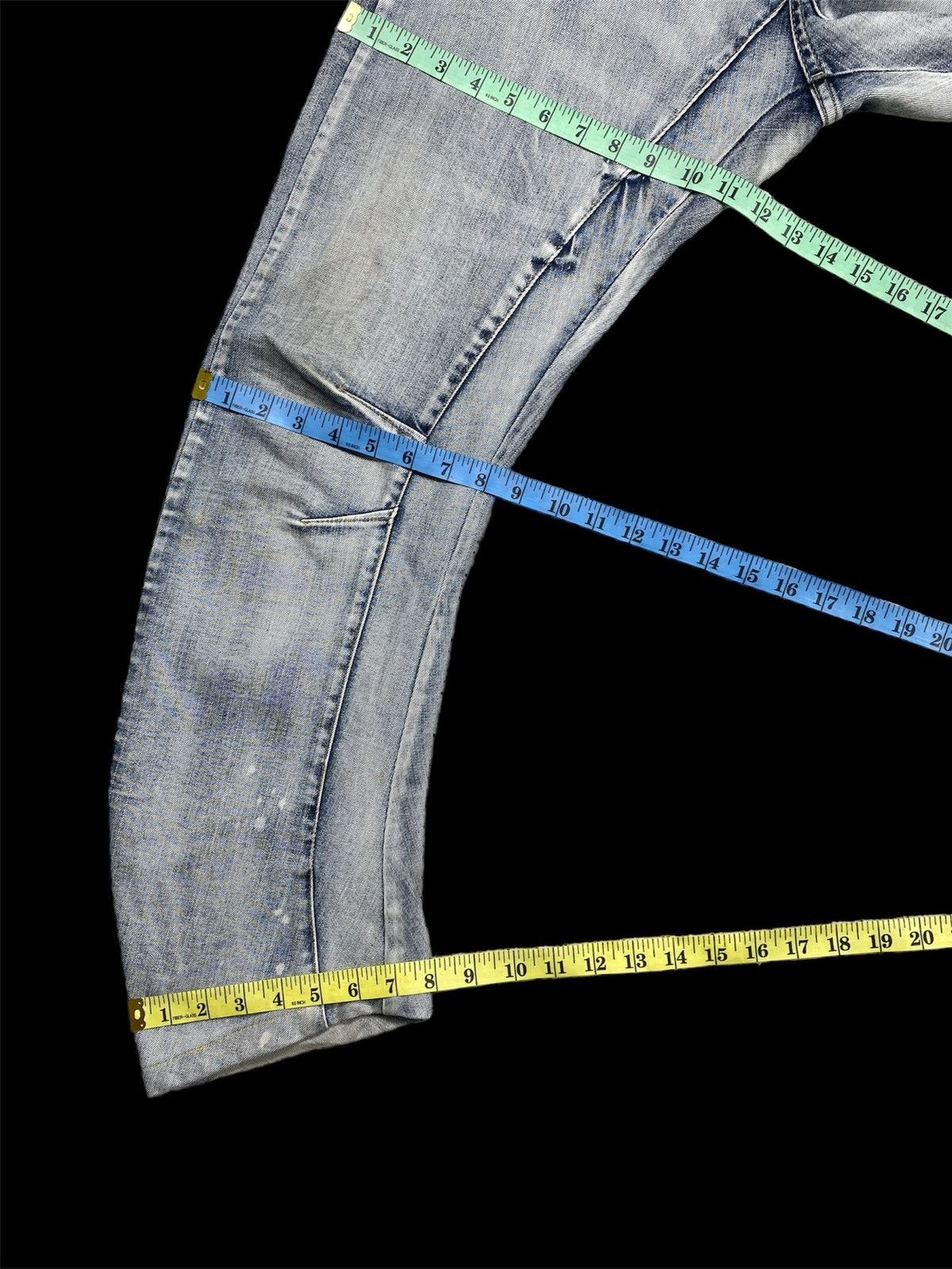 Hysteric Glamour × PPFM Extremely Aysmetrical Curves Denim By PPFM Size US 34 / EU 50 - 5 Thumbnail