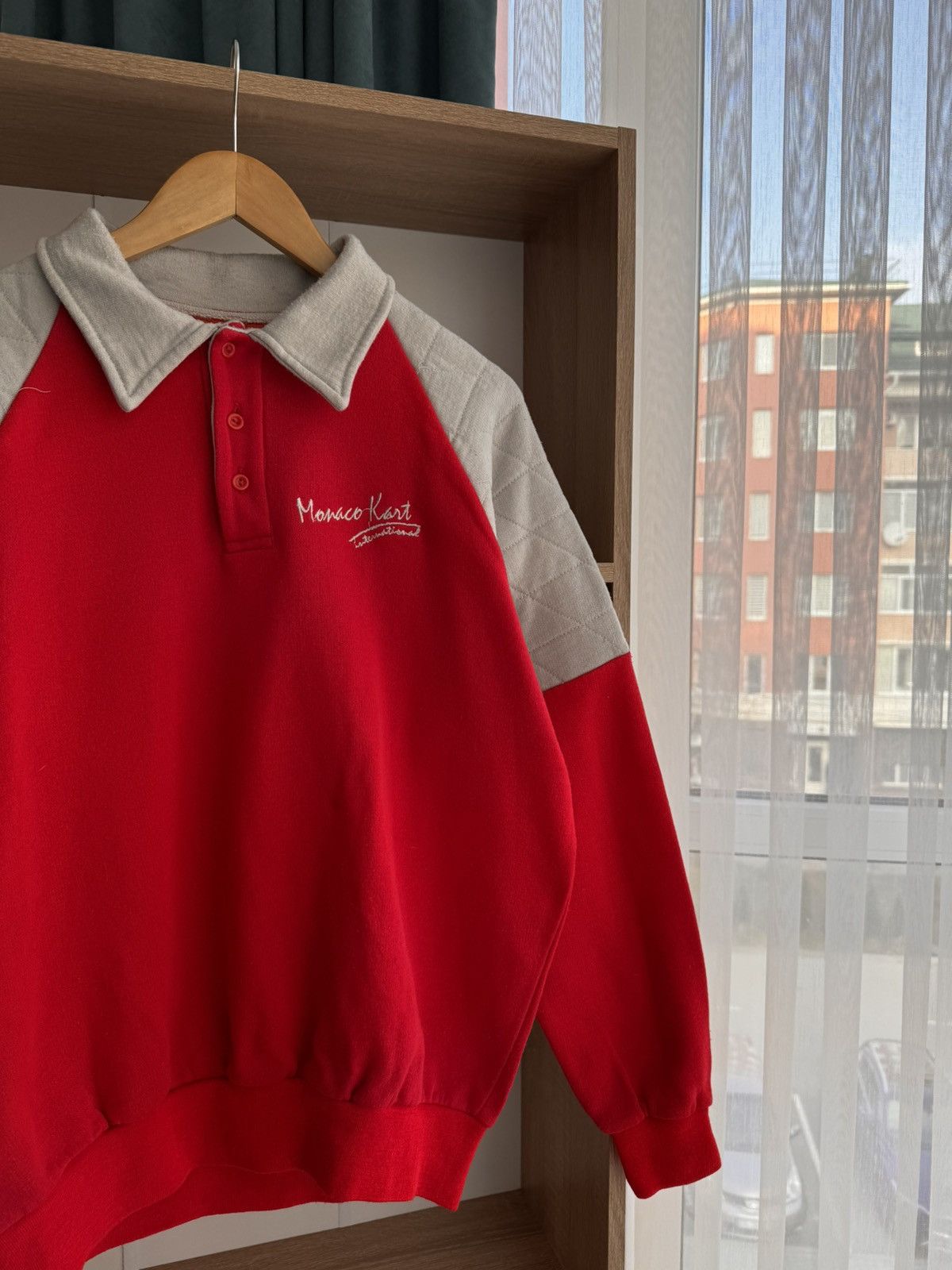 Formula 1 × Vintage Vintage Monte Carlo Racing Carts Red Racing Sweatshirt Size US L / EU 52-54 / 3 - 6 Thumbnail
