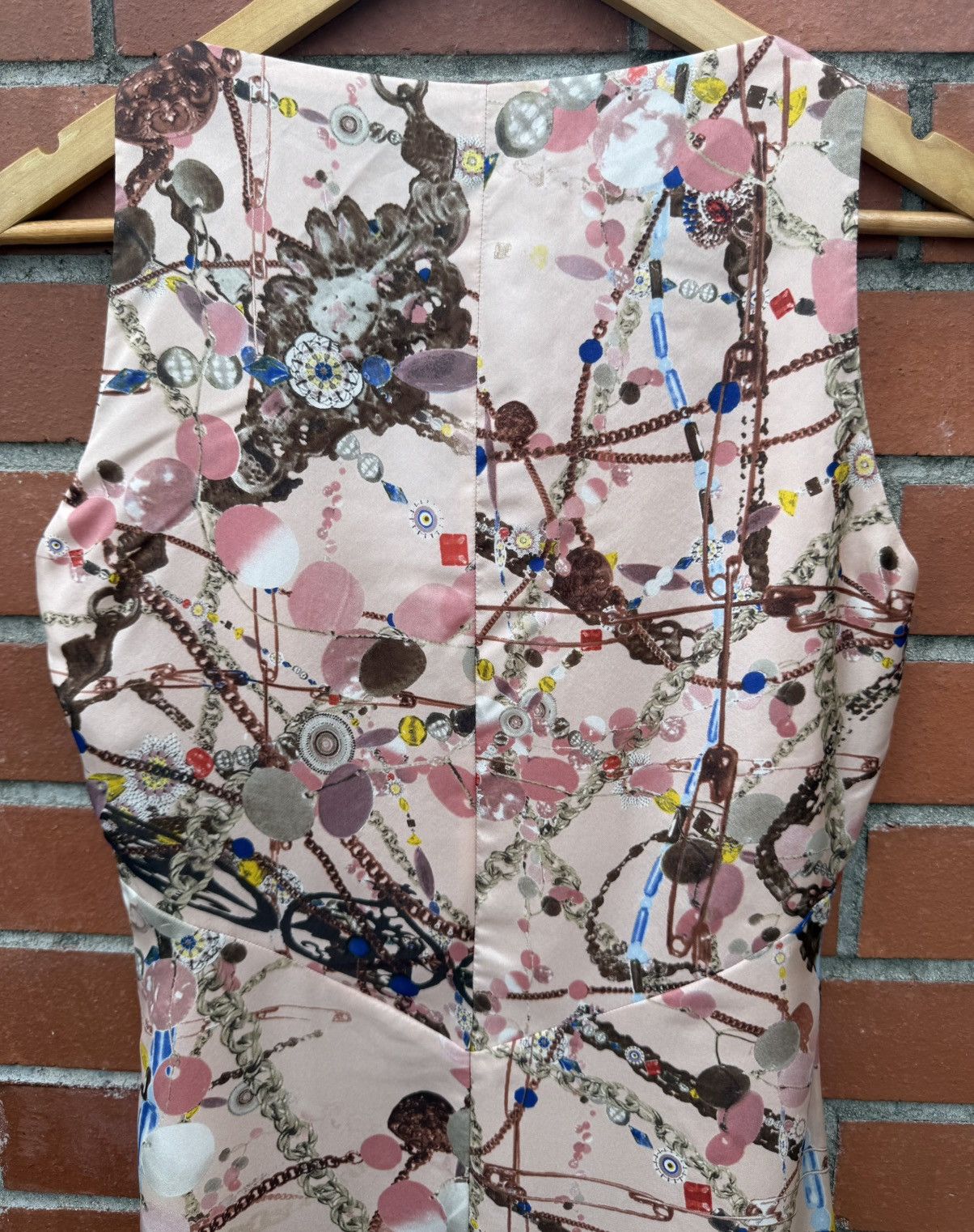 Christian Lacroix Vintage 90's Christian Lacroix Bazar Archival 100% Silk Size S / US 4 / IT 40 - 9 Thumbnail