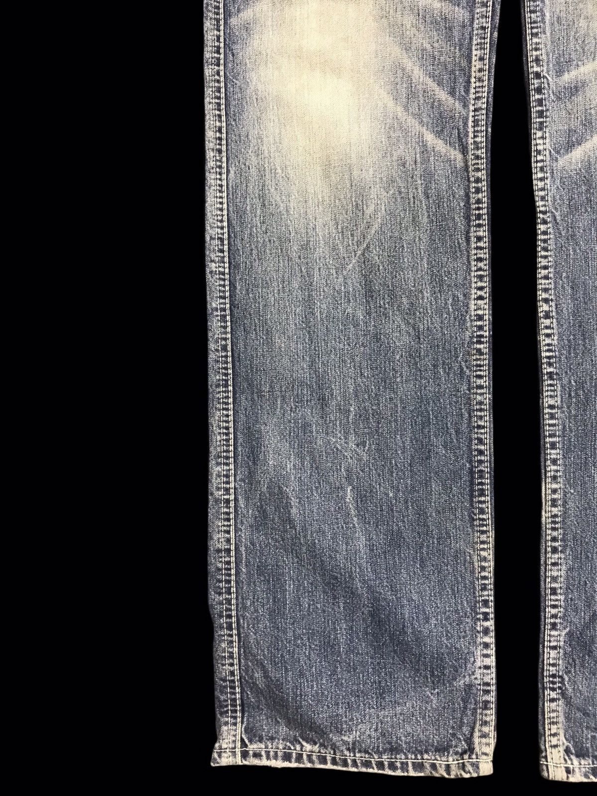 Japanese Brand 💥90s STYLE💥VERY RARE ARCHIVAL VANQUISH BUSH DENIM F414 Size US 33 - 9 Thumbnail
