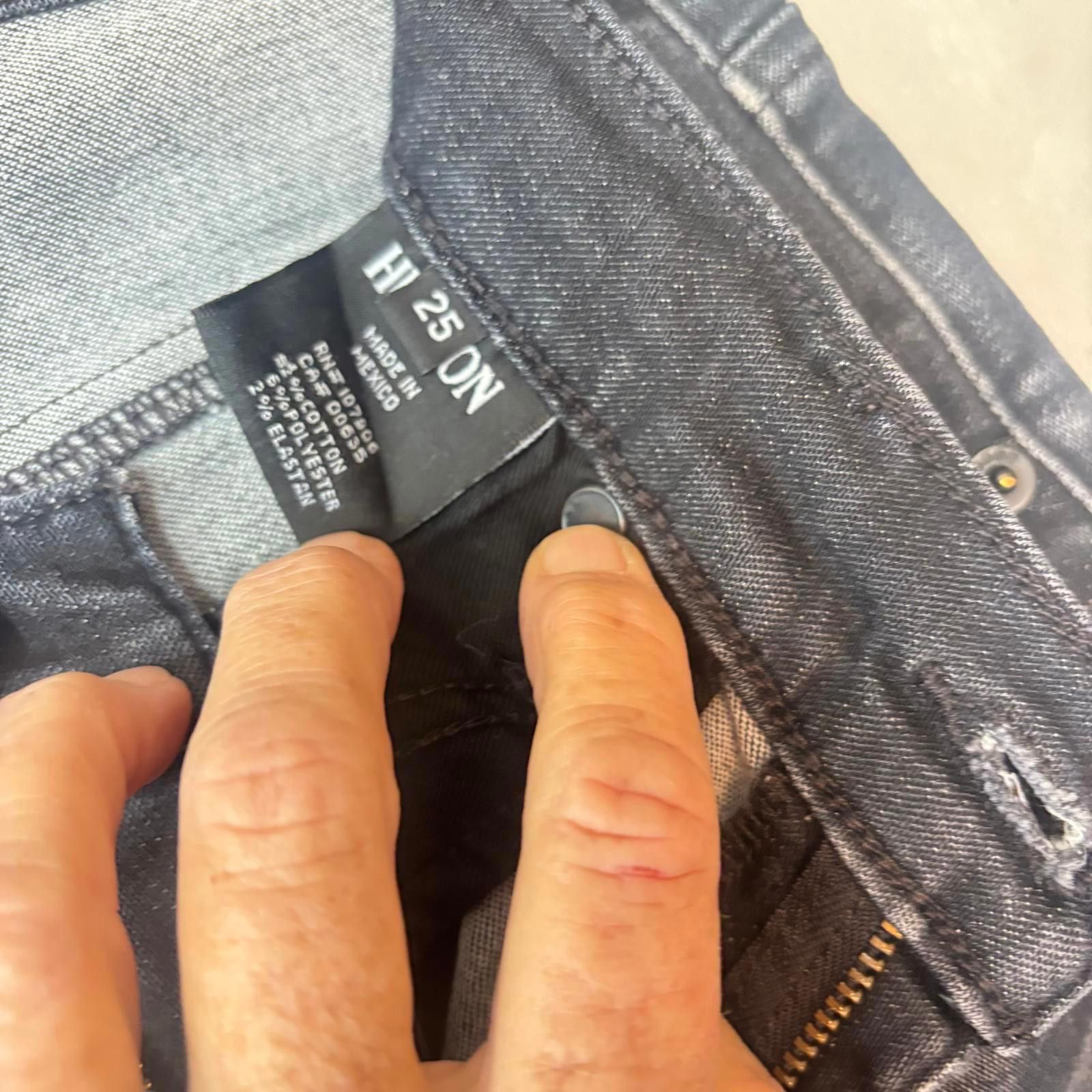 Other Hudson Jean's Skinny Dark Washed Jeans Size 25" / US 0 / IT 36 - 4 Thumbnail