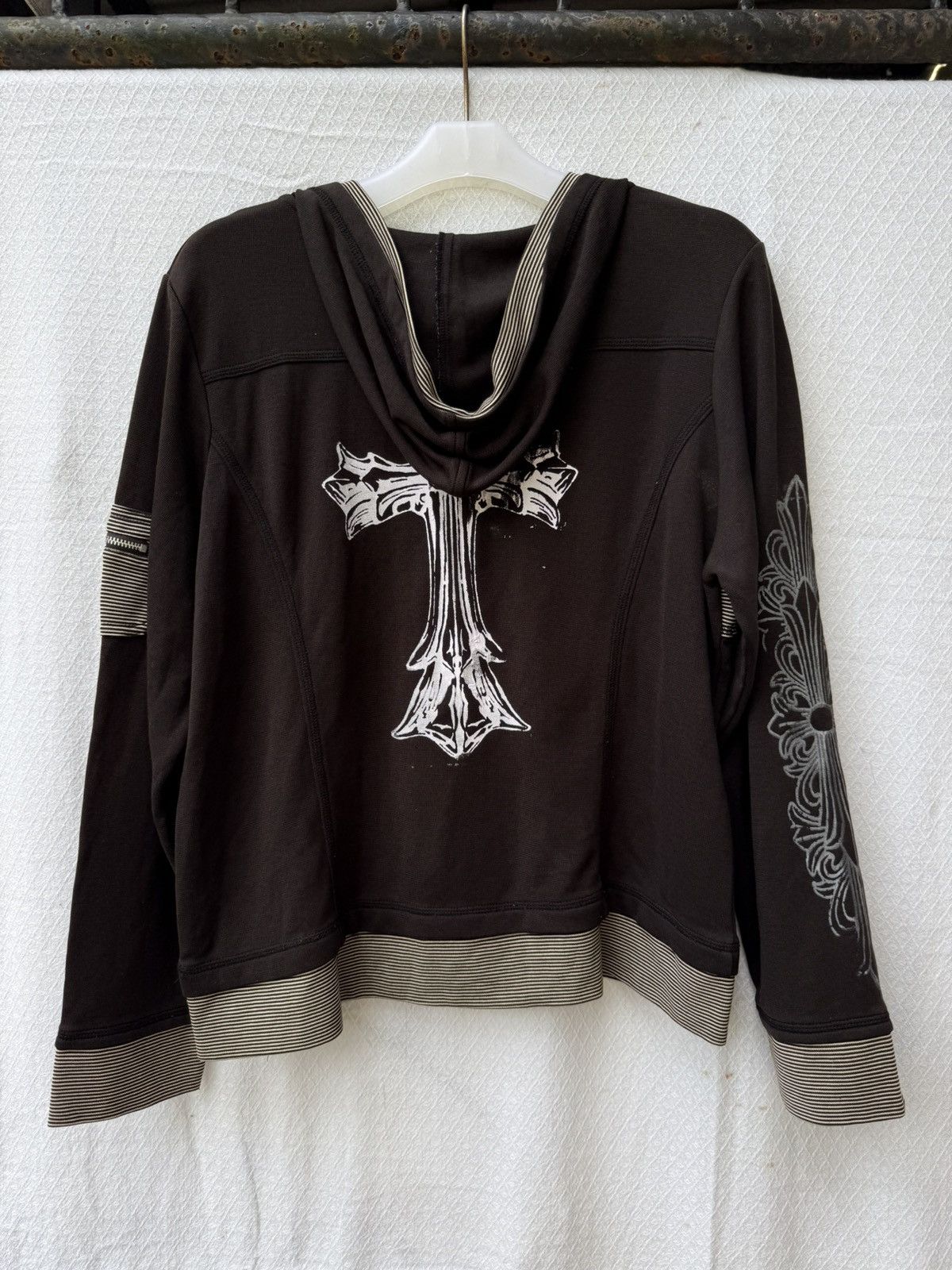 Hysteric Glamour Japanese Hoodie Gothic Zipper Cross Longsleeve Size US M / EU 48-50 / 2 - 3 Thumbnail
