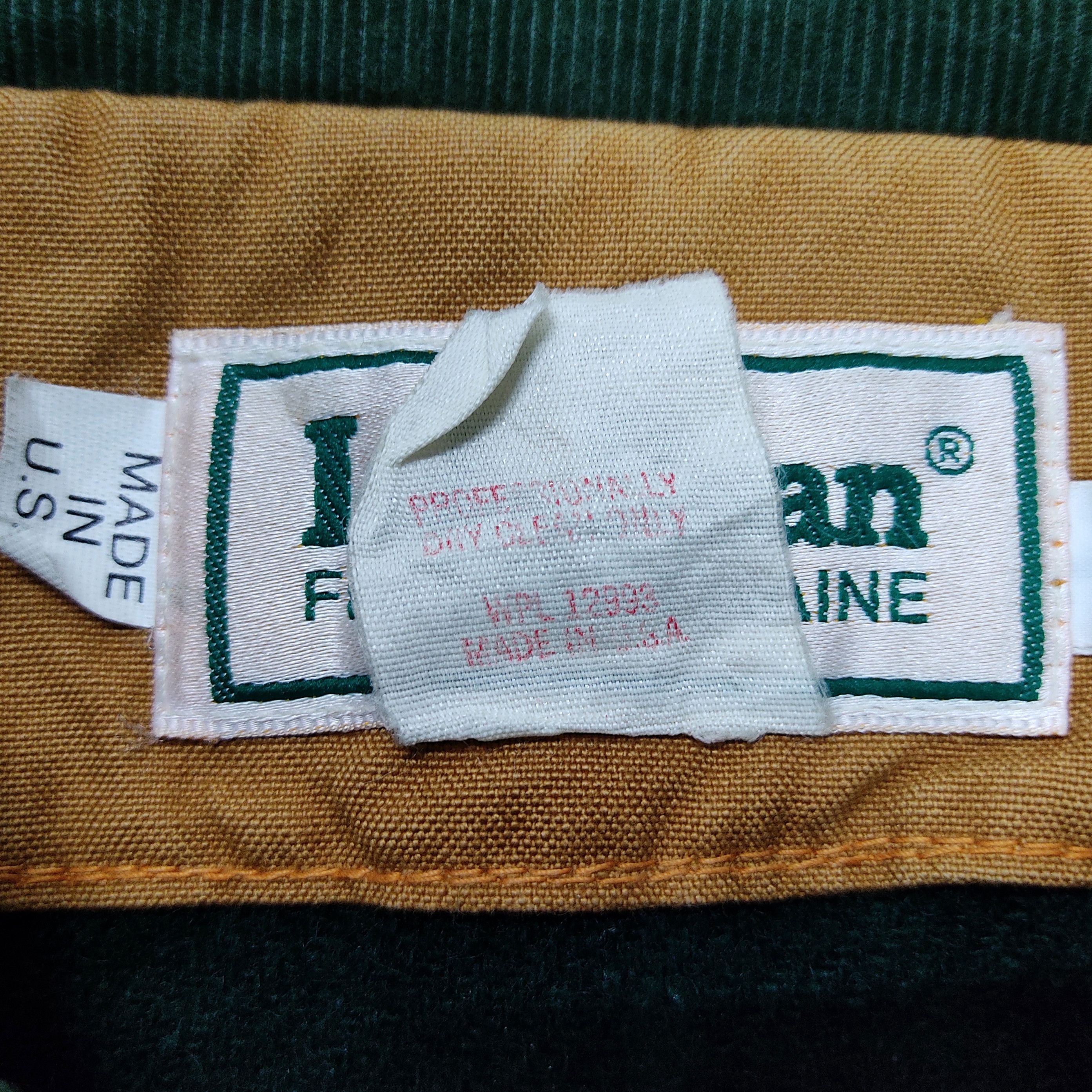 L.L. Bean 80s LL BEAN Duck Canvas Hunting Work Jacket Size US S / EU 44-46 / 1 - 7 Thumbnail