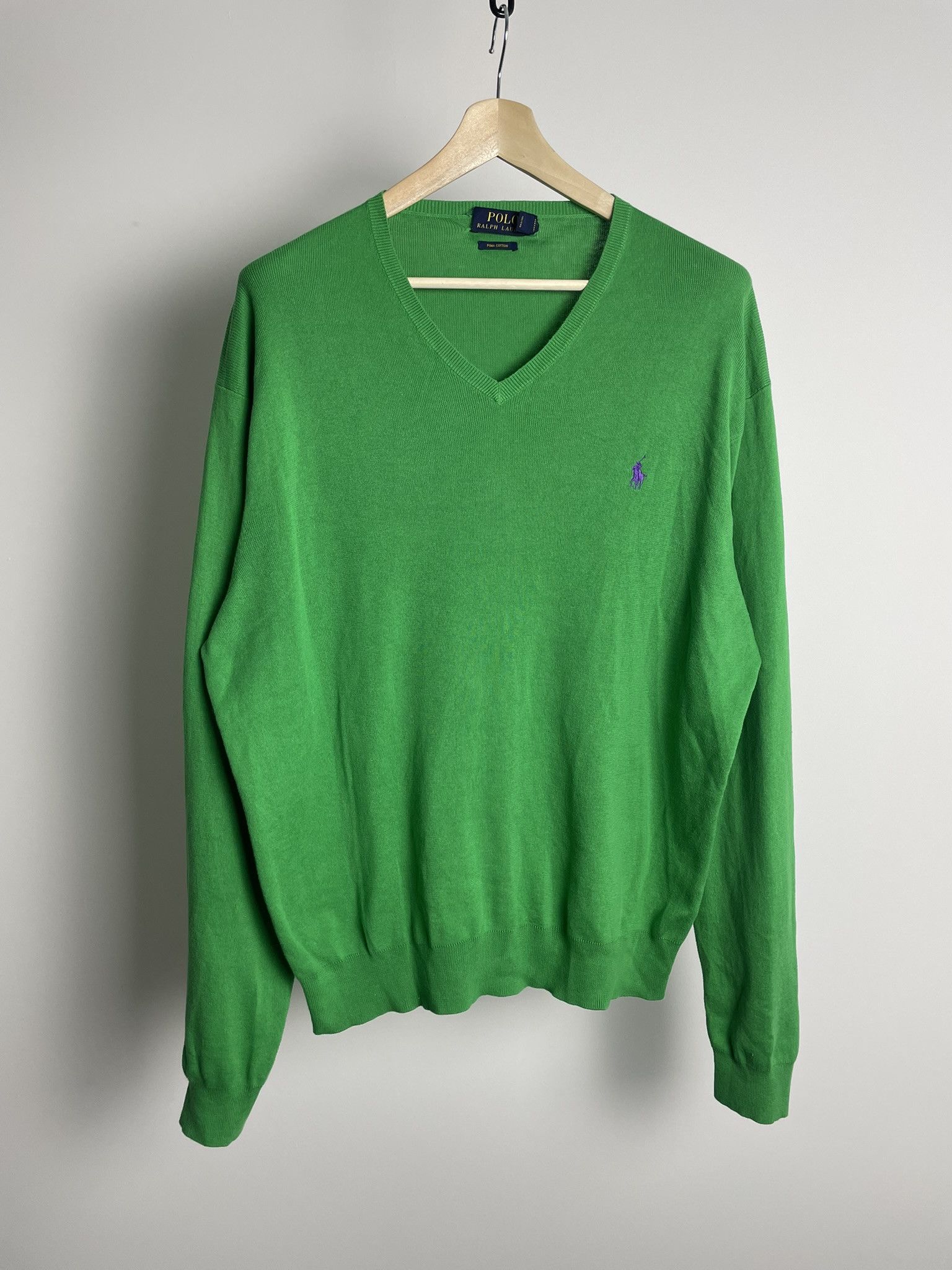 Ralph Lauren Ralph Lauren V-Neck Sweater Size US XL / EU 56 / 4 - 1 Thumbnail