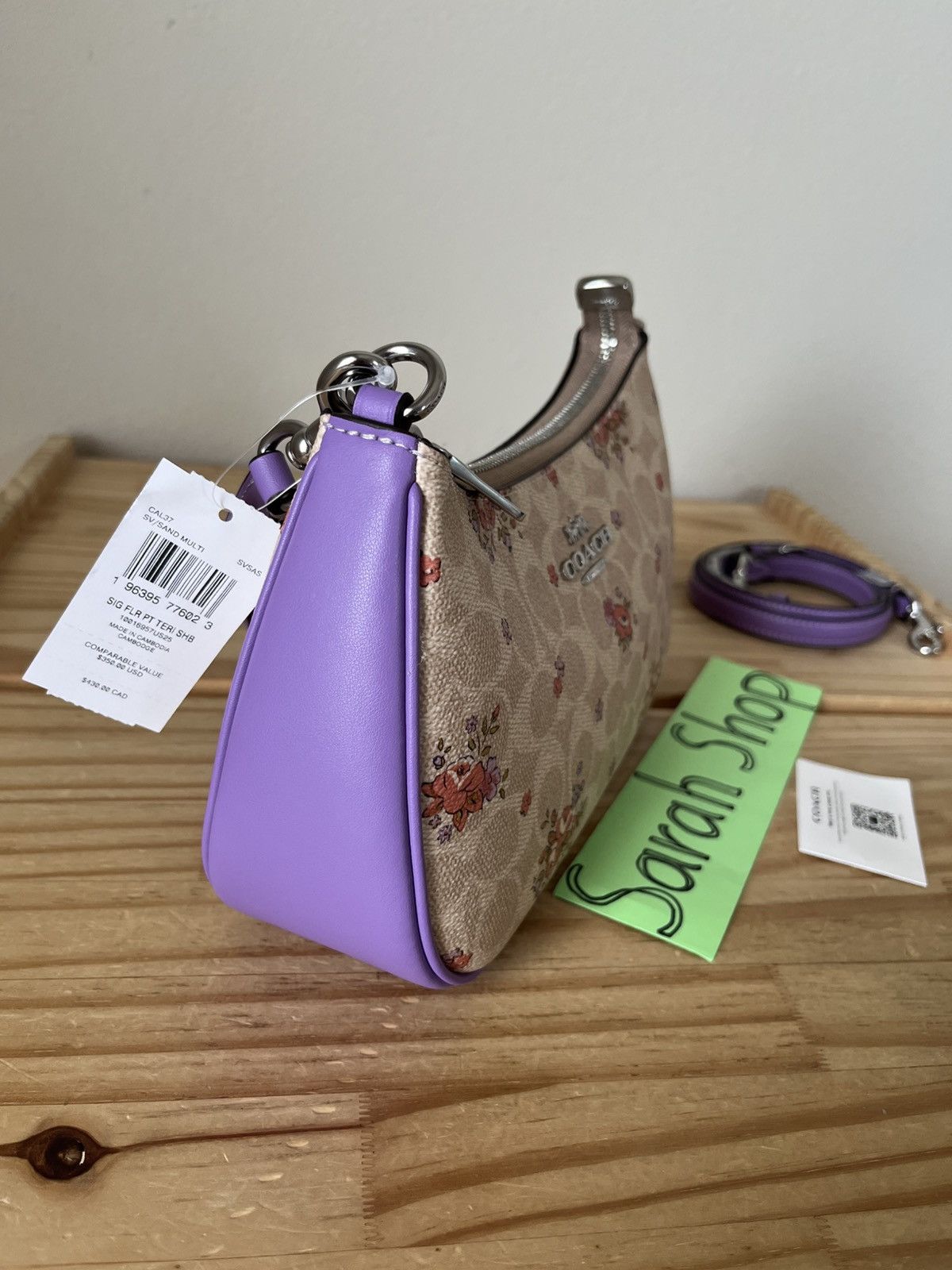 Coach Coach Teri Shoulder Bag In Signature Floral Printed Size ONE SIZE - 6 Thumbnail
