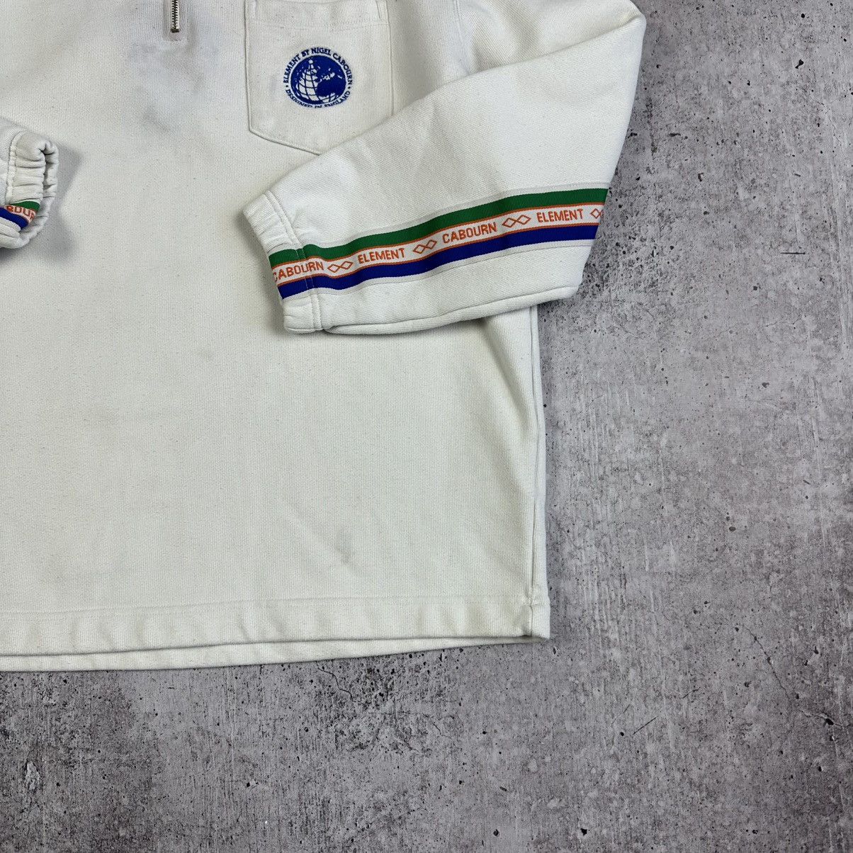 Element Vintage Element by Nigel Cabourn 1/3 Zip Sweatshirt Size US XL / EU 56 / 4 - 4 Thumbnail